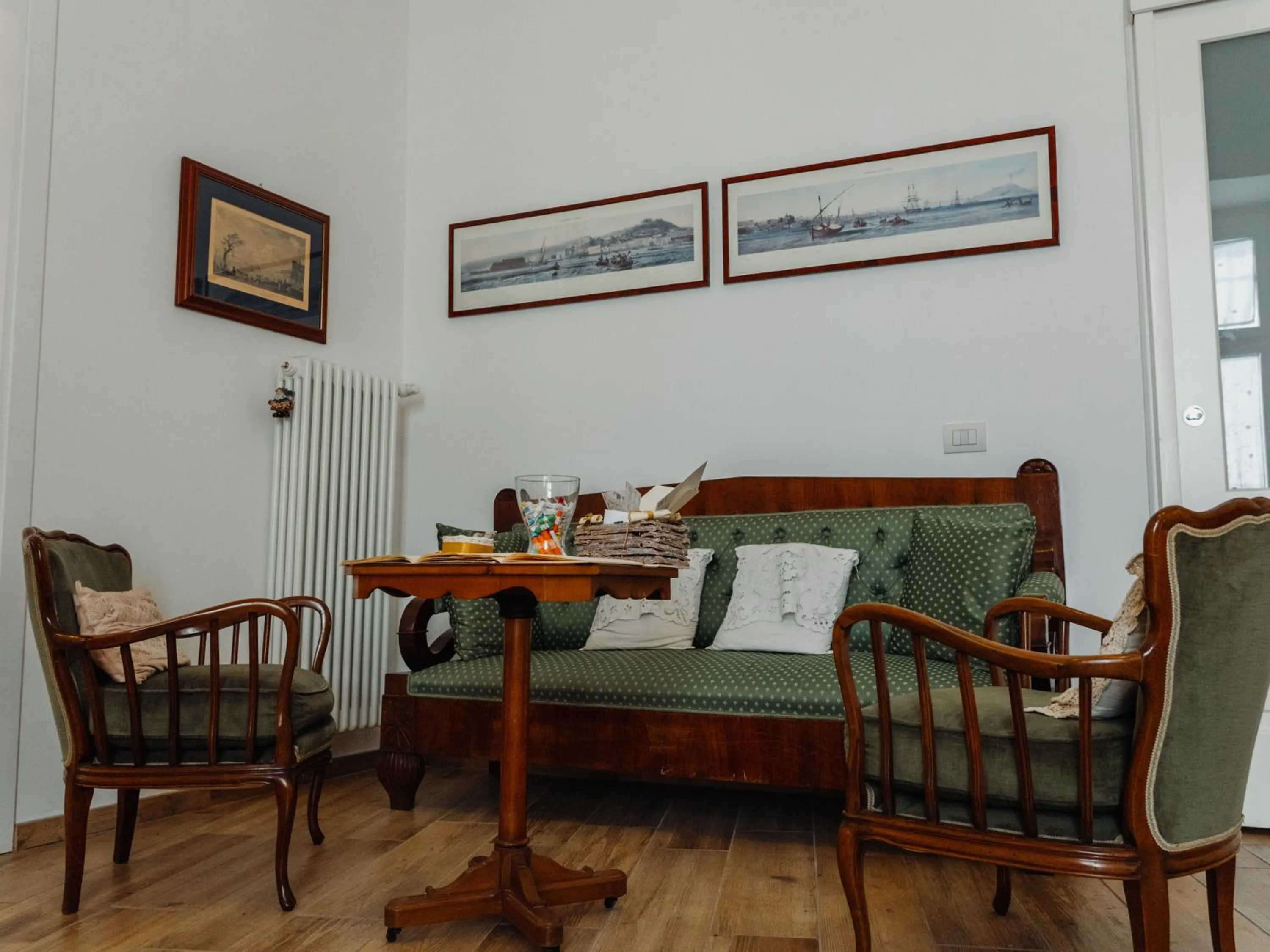 Living room in Lo Specchio dei Papiri