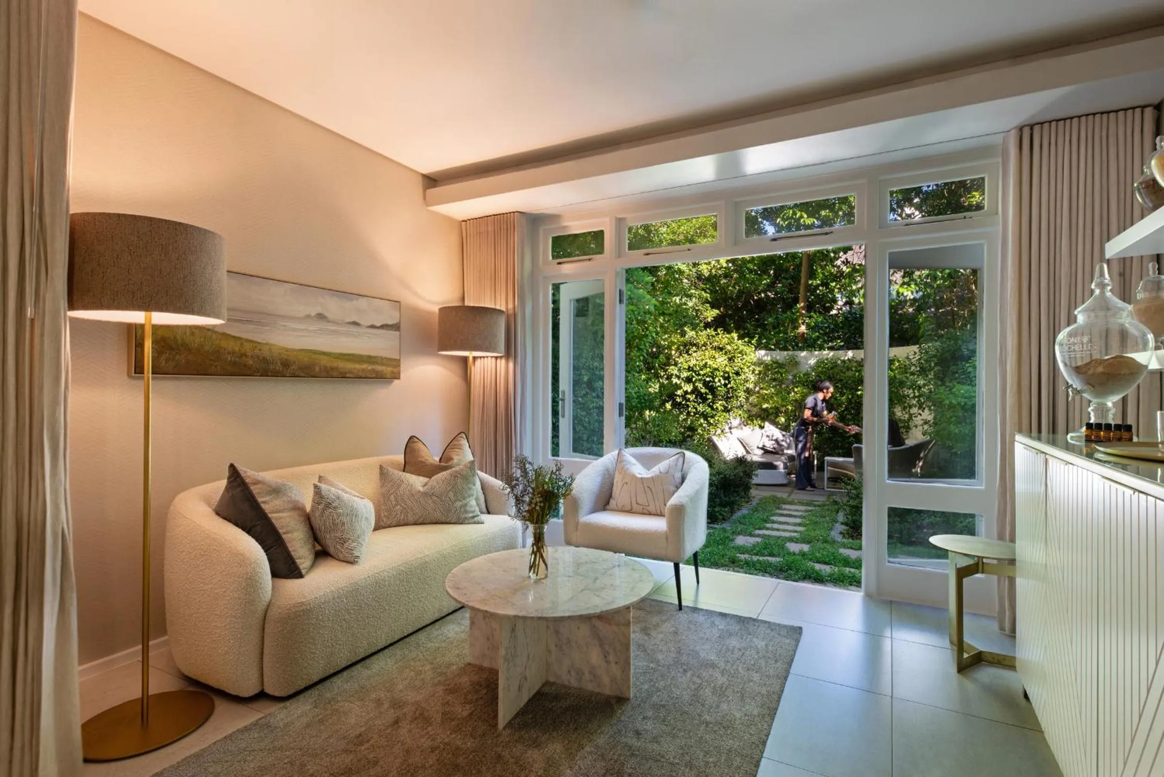 Spa and wellness centre/facilities in Mont Rochelle Hotel and Vineyard