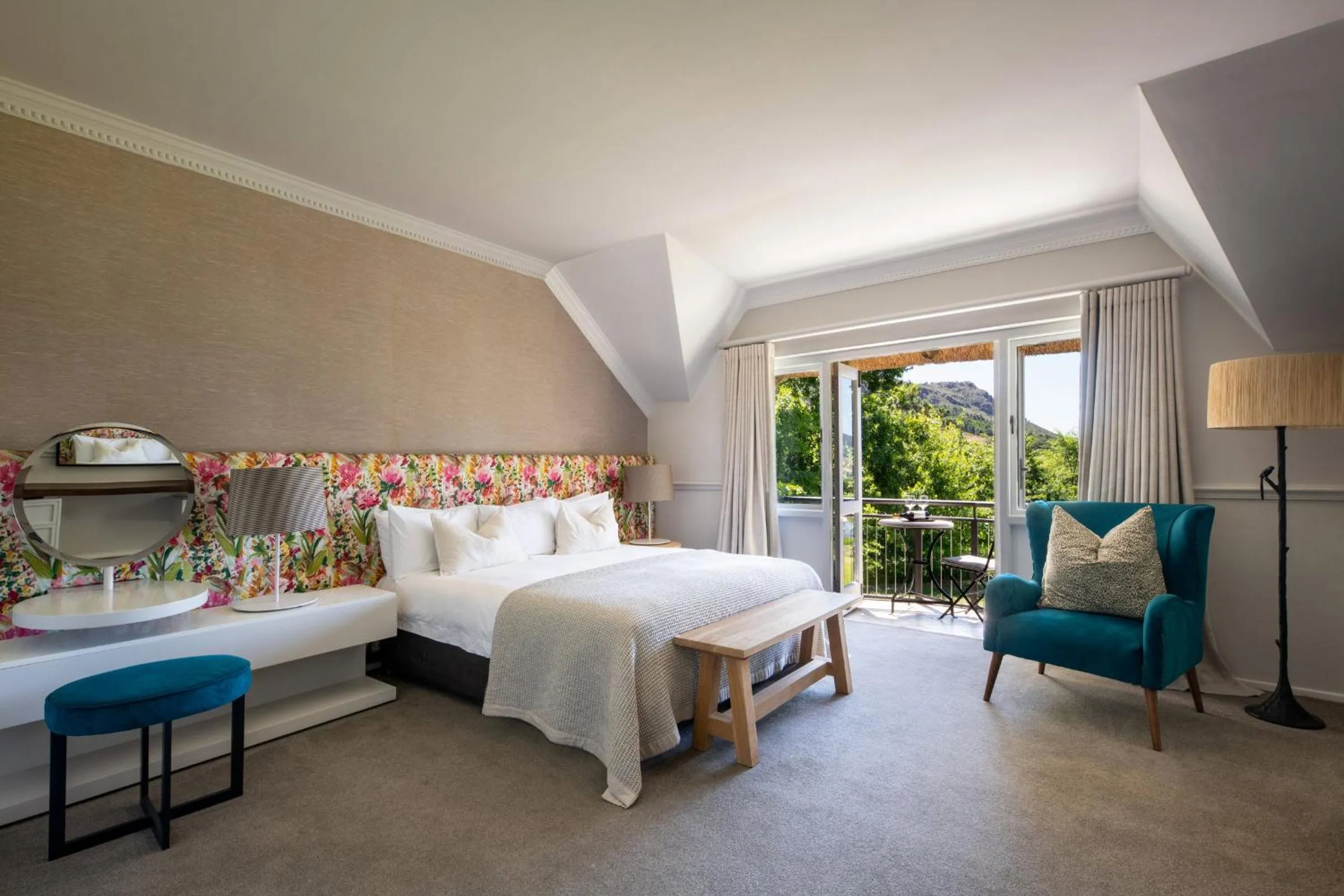 Bedroom, Bed in Mont Rochelle Hotel and Vineyard