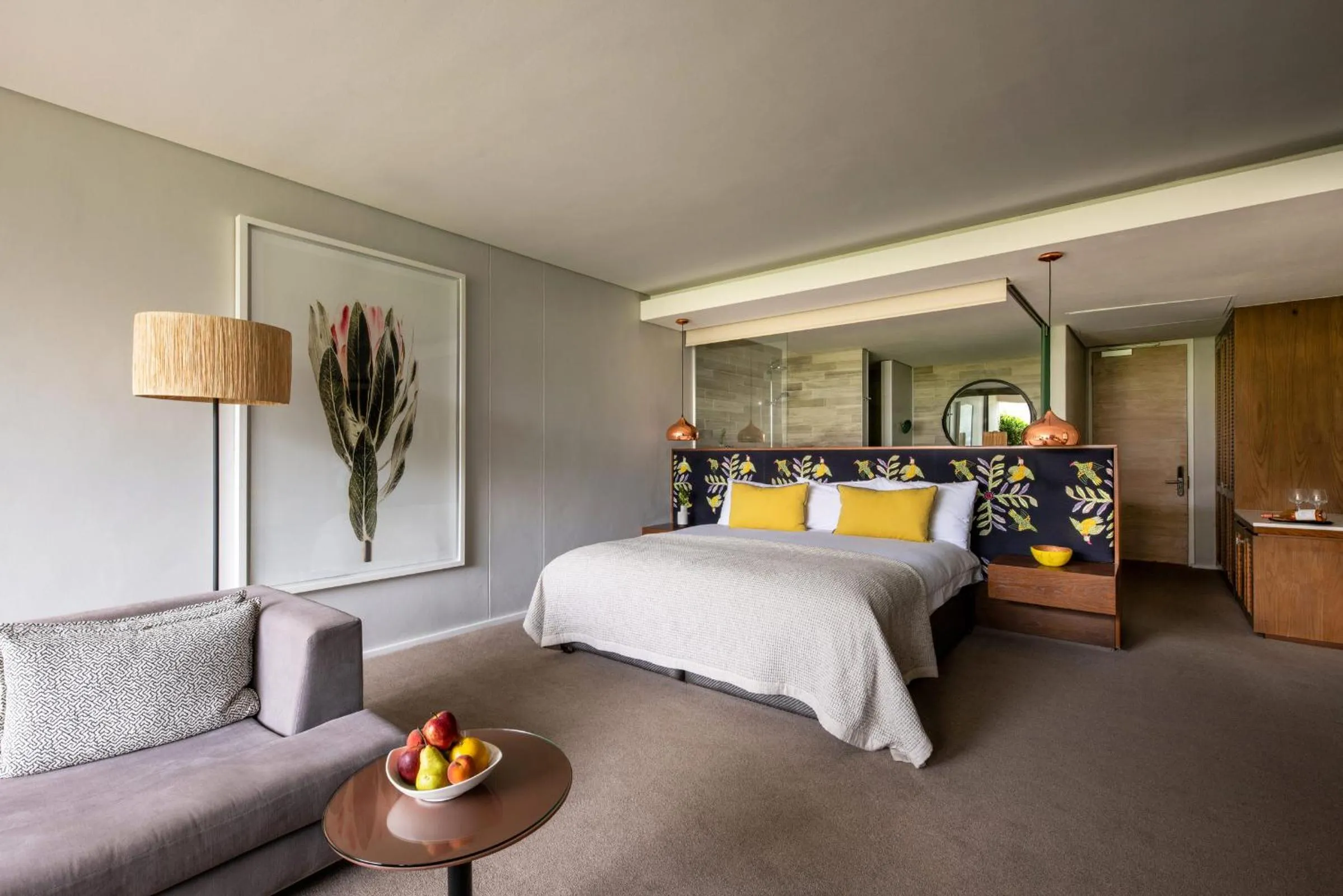 Bedroom, Bed in Mont Rochelle Hotel and Vineyard