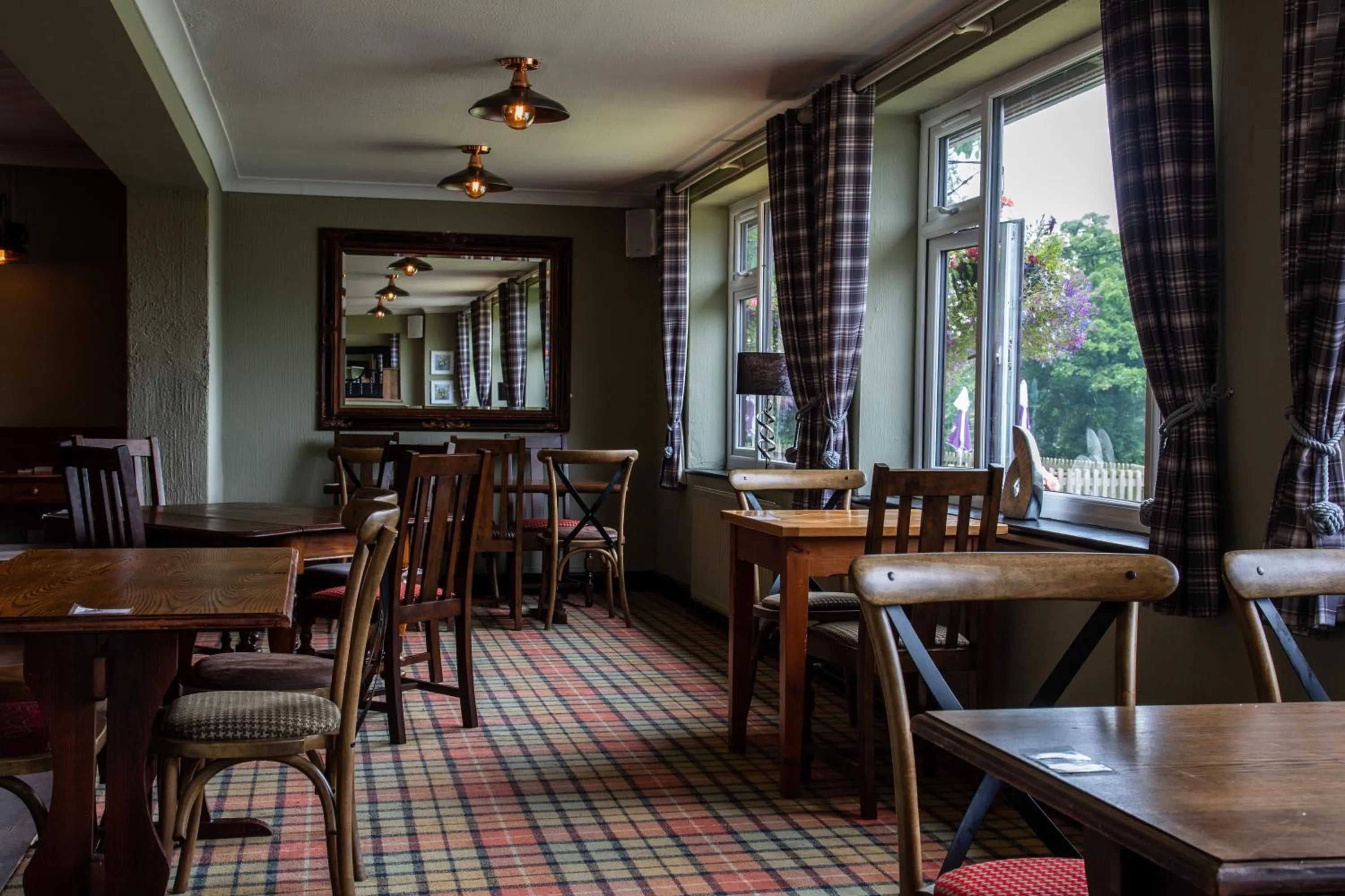 Dining area in The Windmill Inn