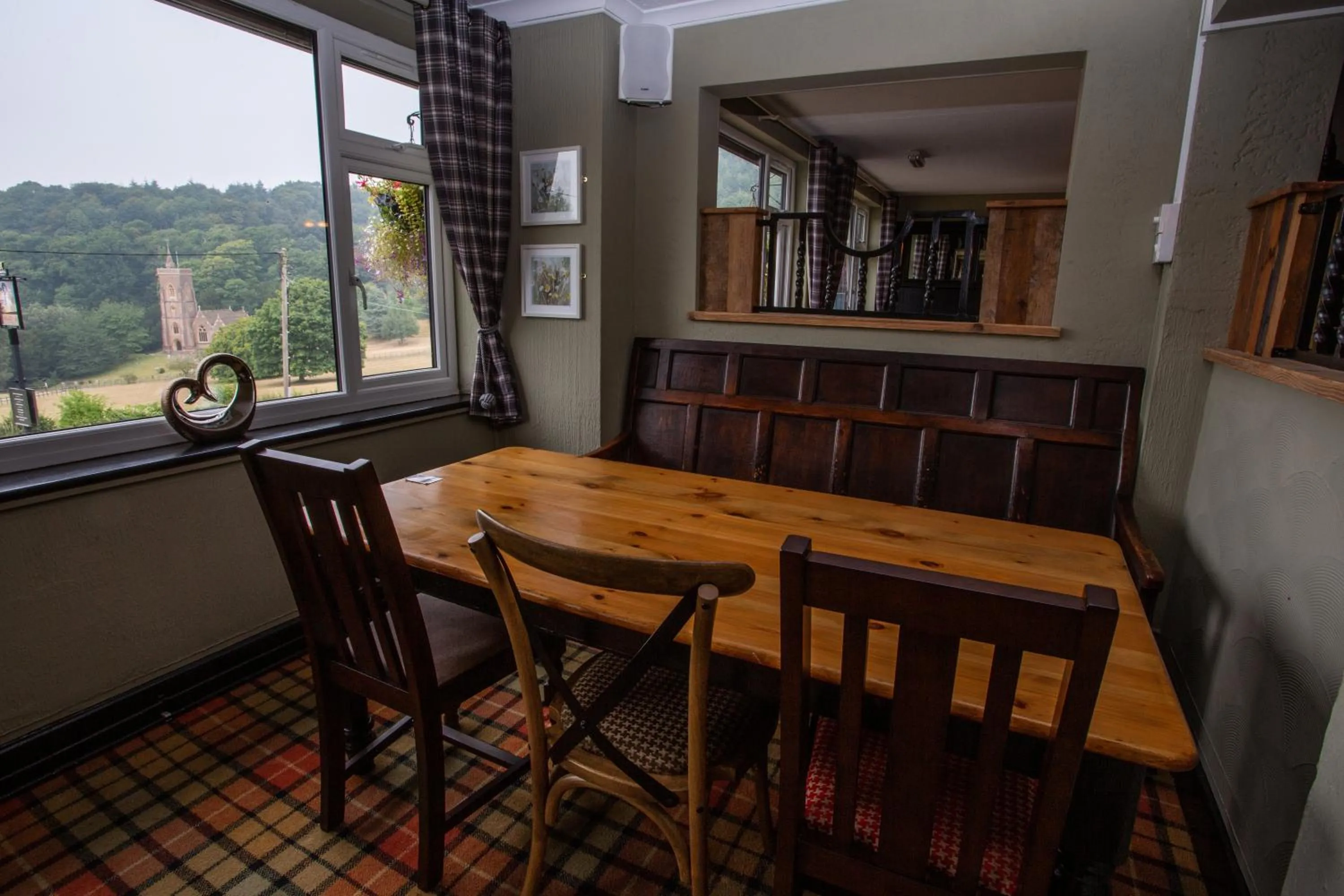 Dining area in The Windmill Inn