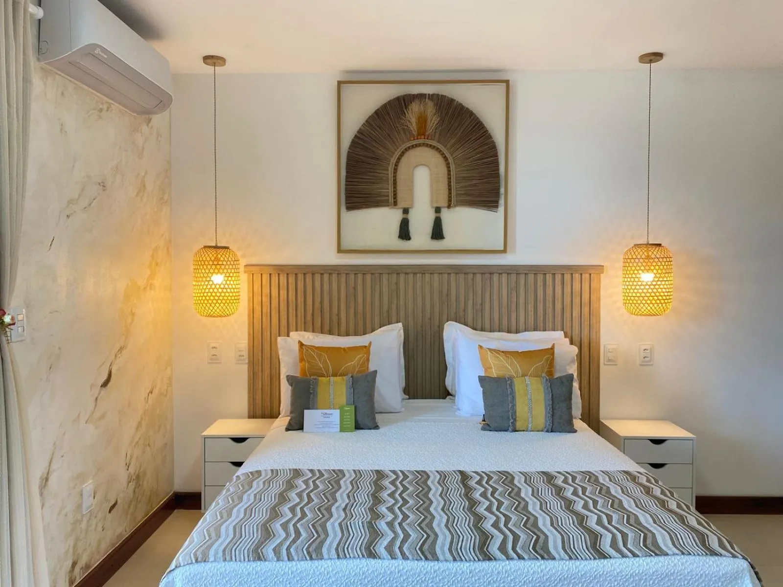 Bed in Charme Pousada Boutique & Spa