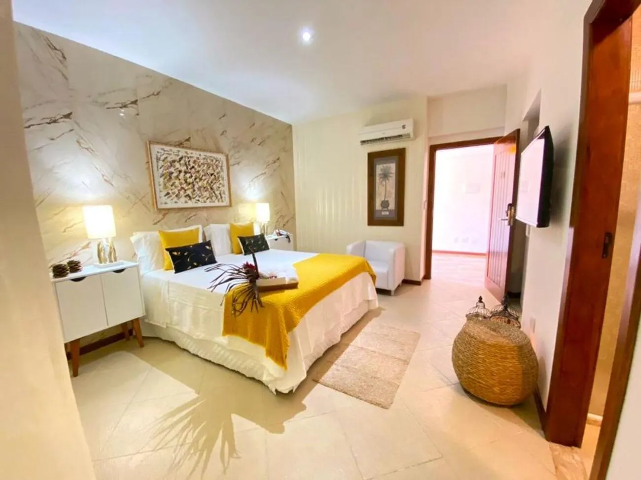 View (from property/room), Bed in Charme Pousada Boutique & Spa