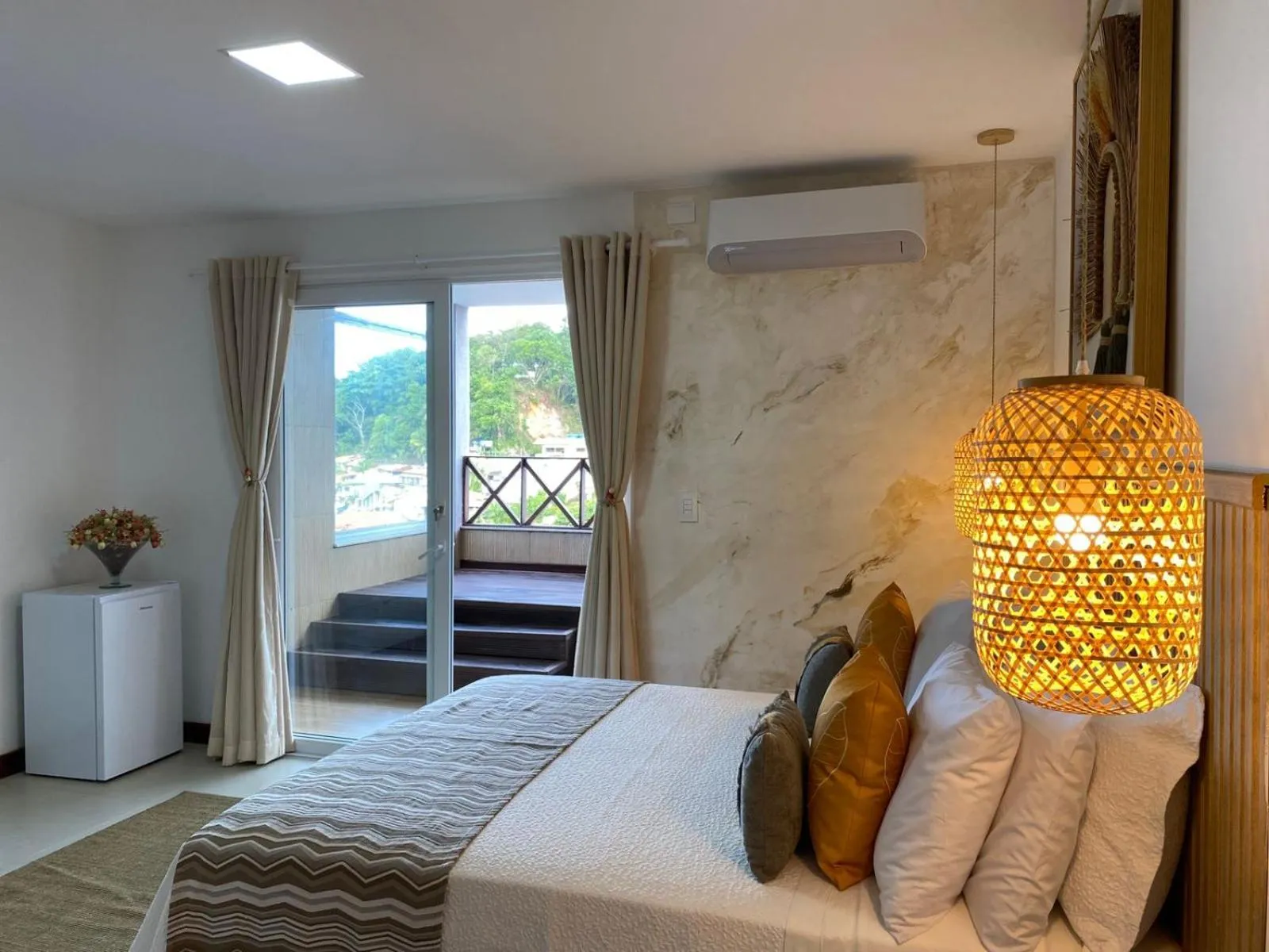 Bed in Charme Pousada Boutique & Spa