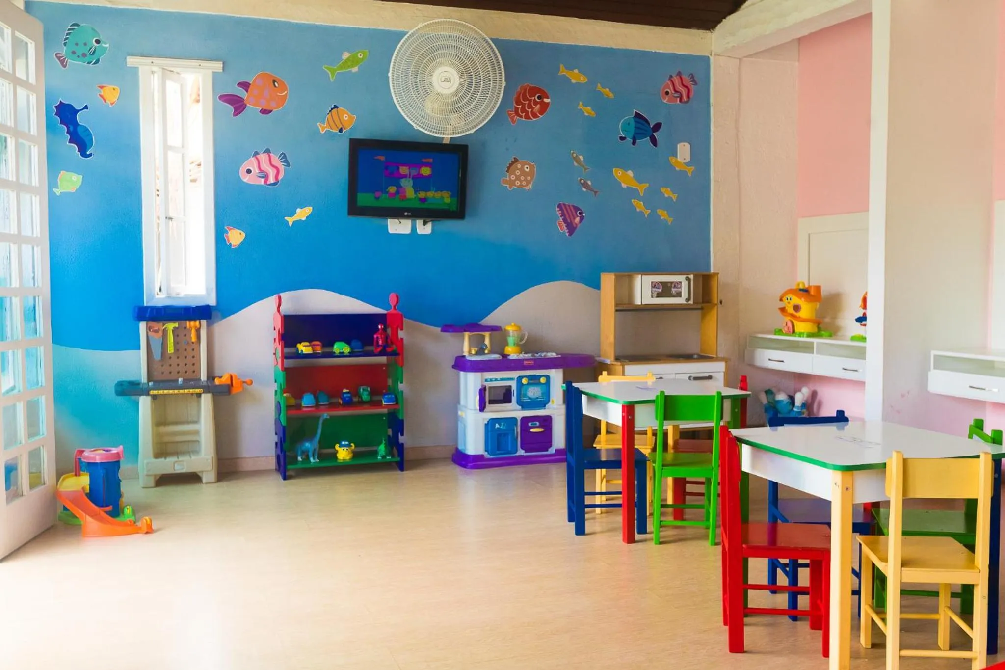 Children play ground in Pousada dos Tangarás