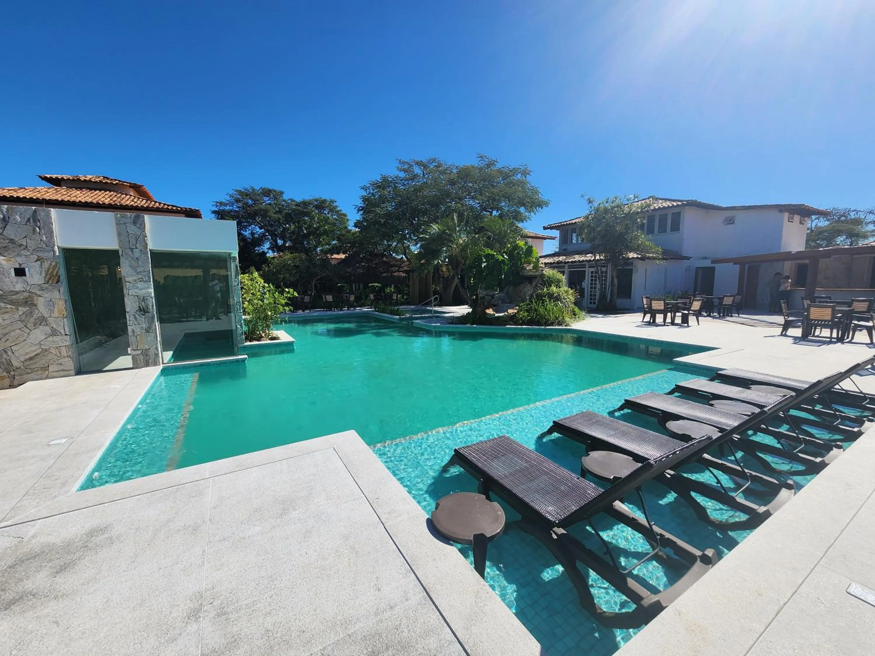 Sauna in Pousada dos Tangarás