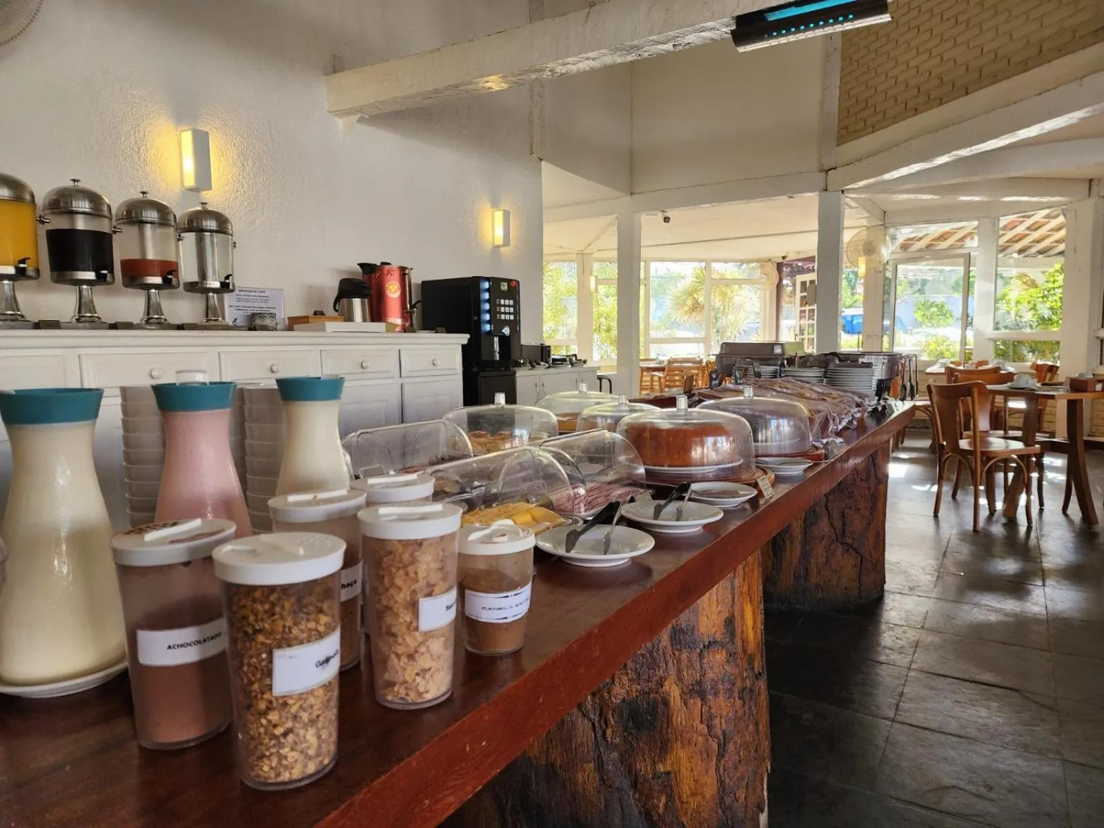 Breakfast in Pousada dos Tangarás