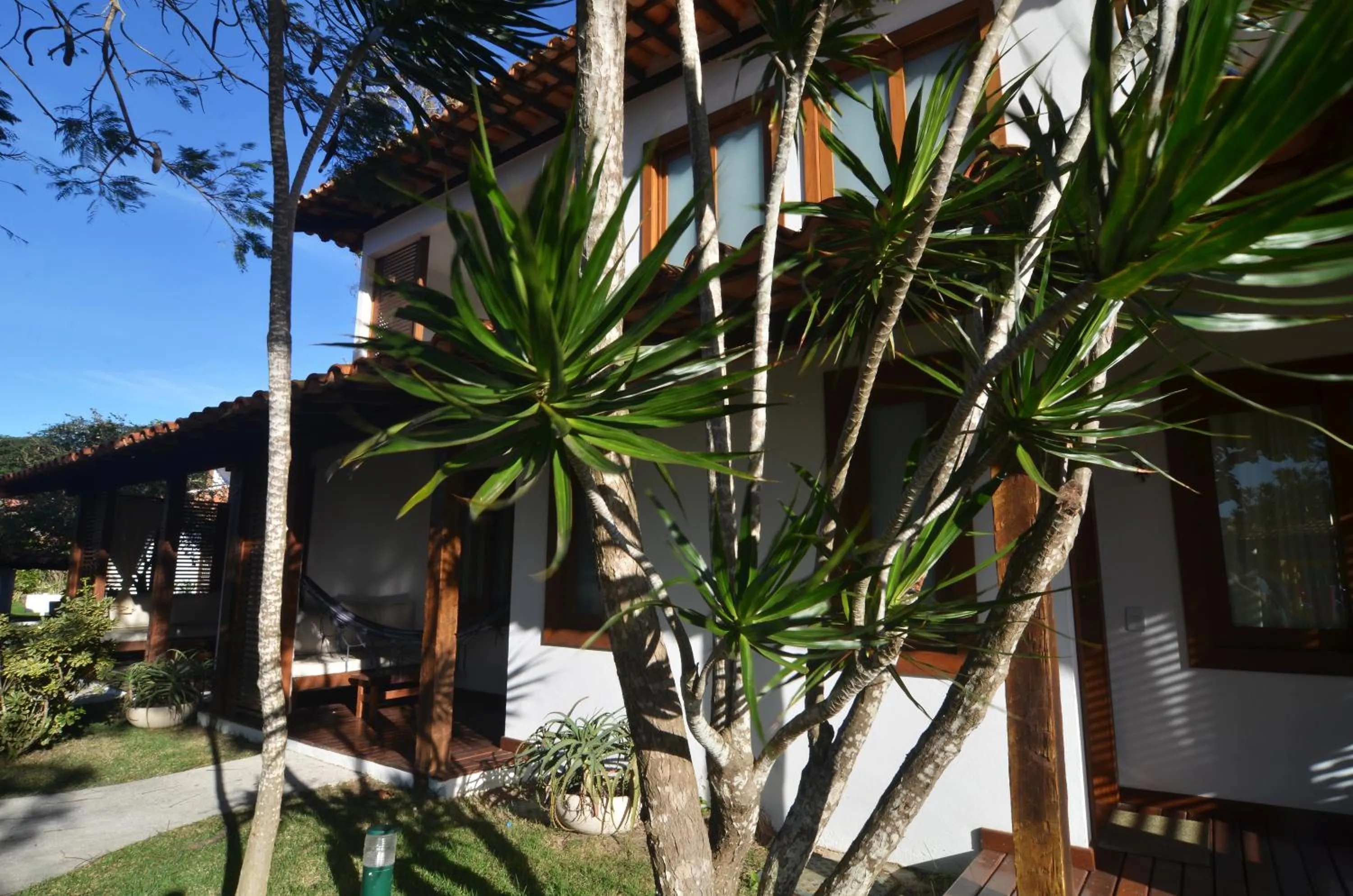 Garden view in Pousada dos Tangarás