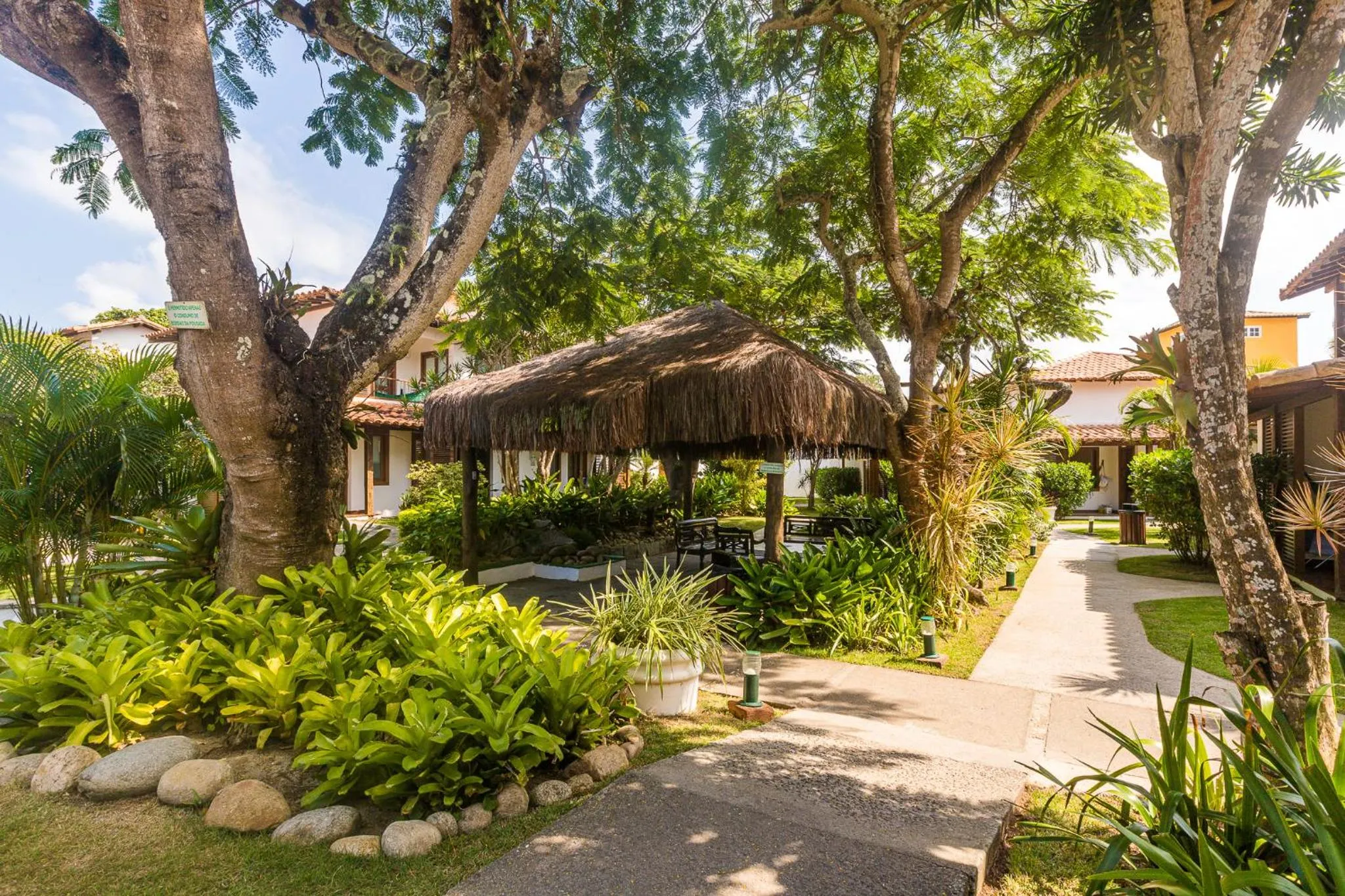 Garden in Pousada dos Tangarás