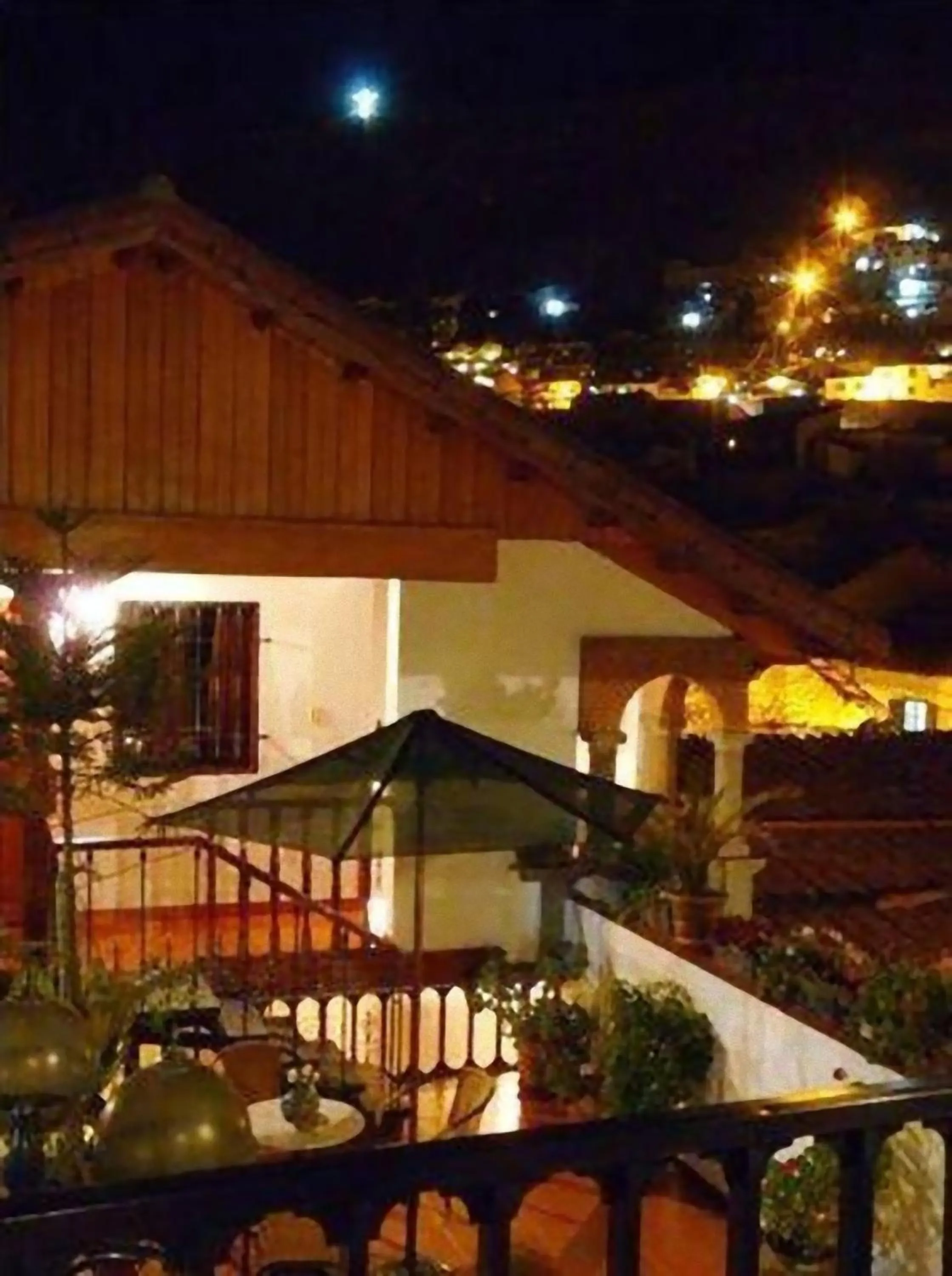 Bird's eye view in Hotel Rumi Punku