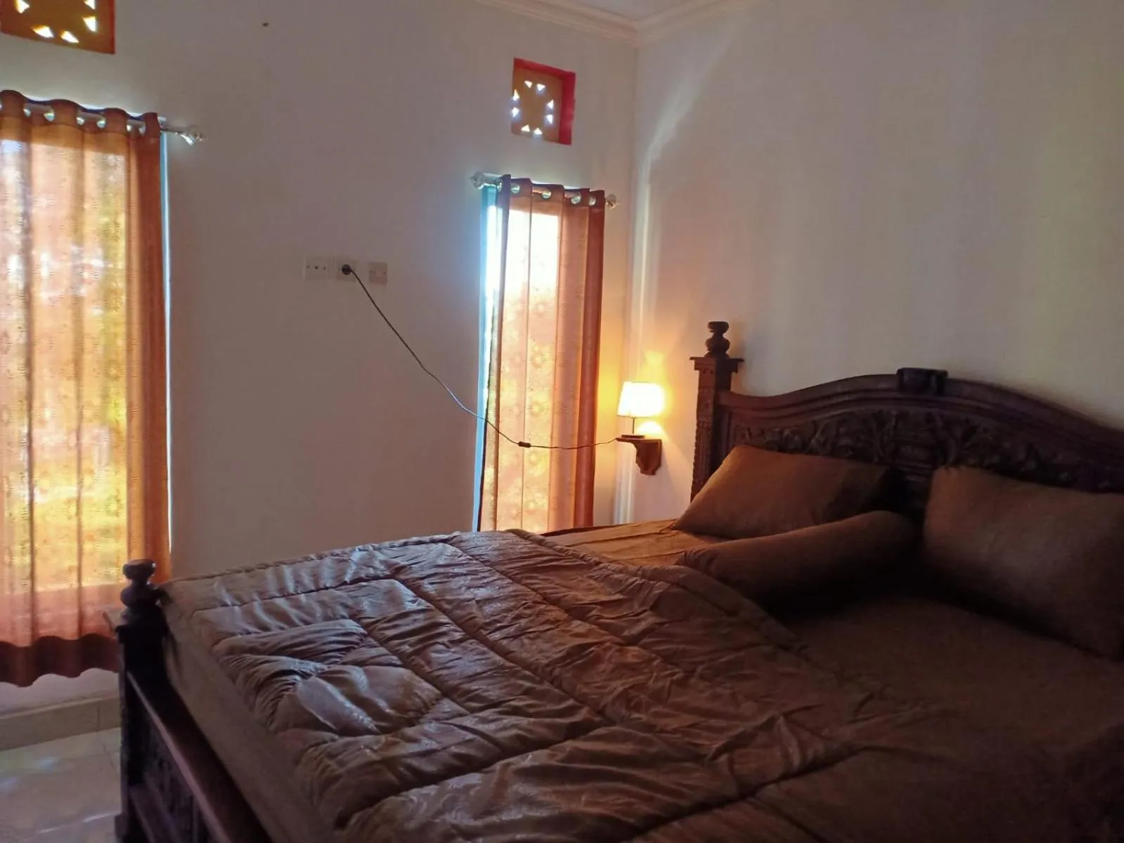 Bed in Sekumpul Local House