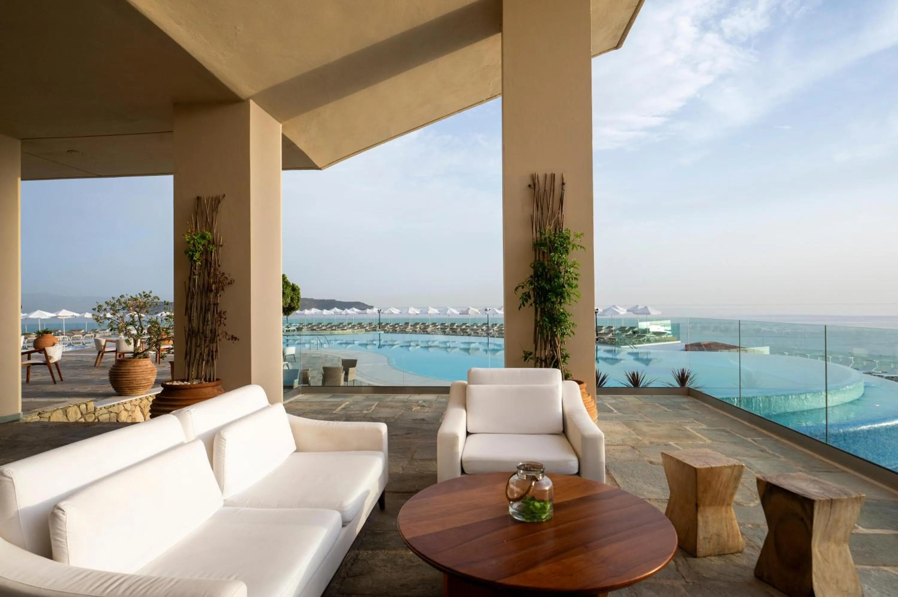 Balcony/Terrace in Leptos Panorama Hotel