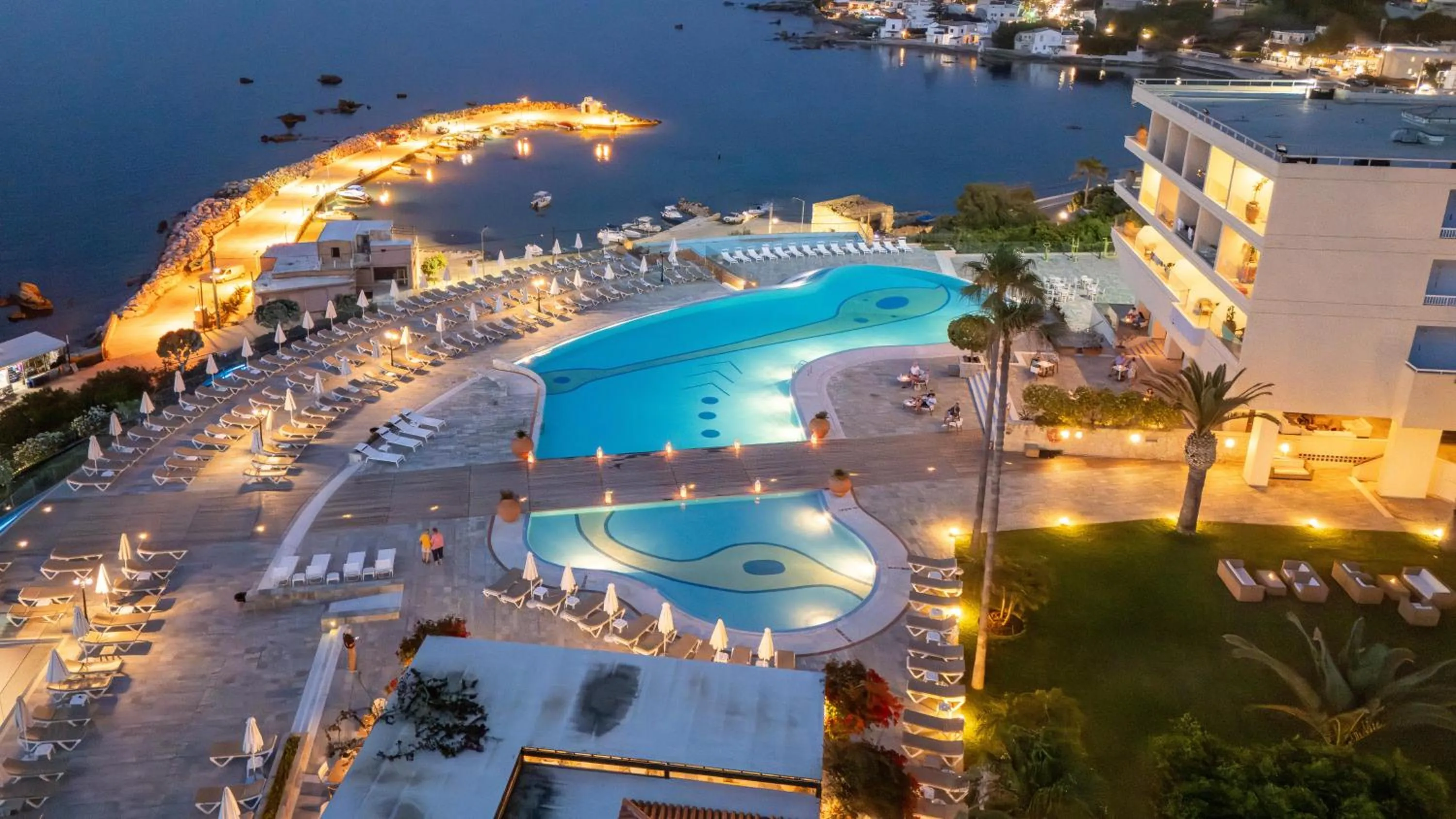 Property building in Leptos Panorama Hotel