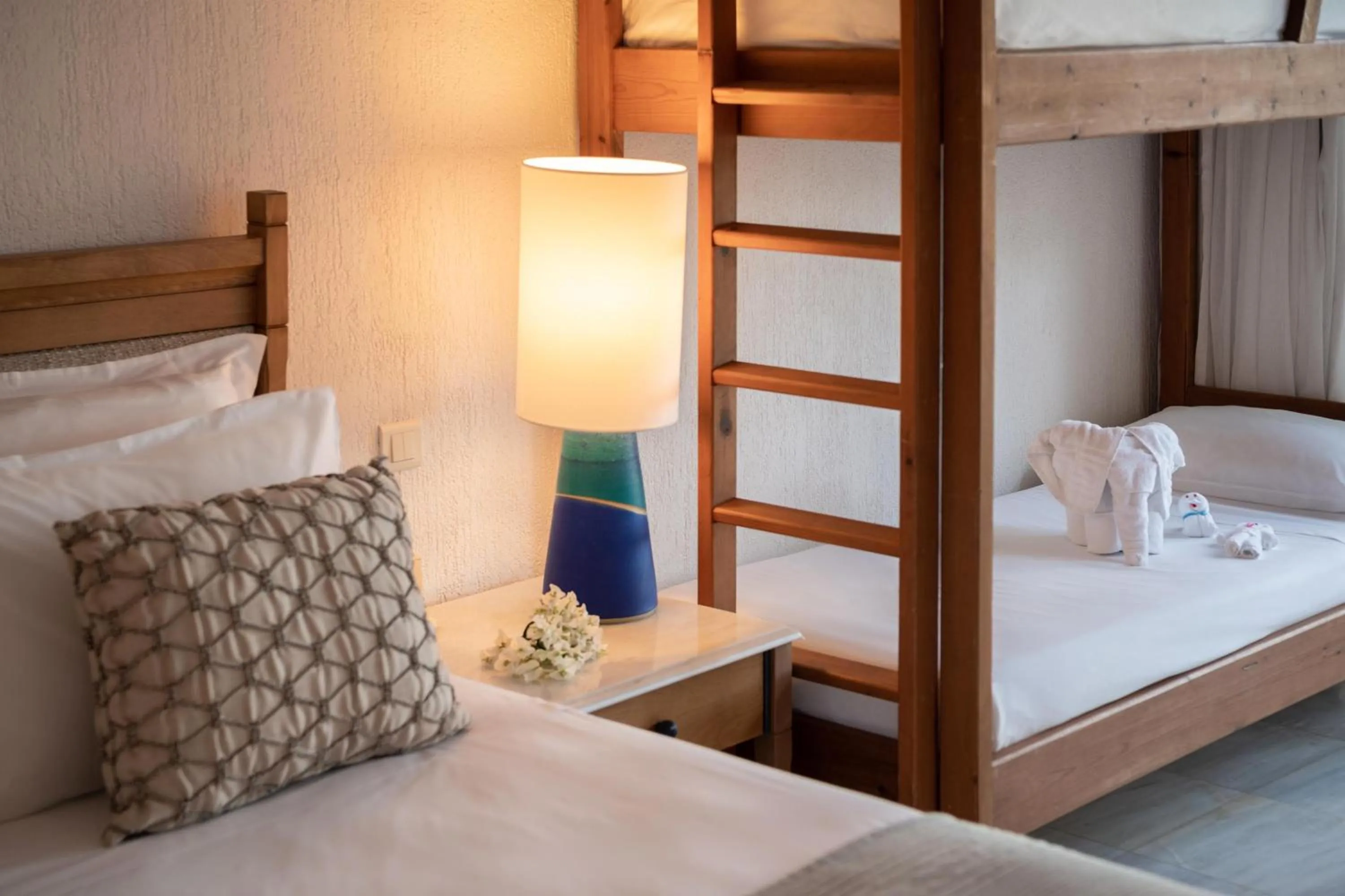 Photo of the whole room, Bed in Leptos Panorama Hotel