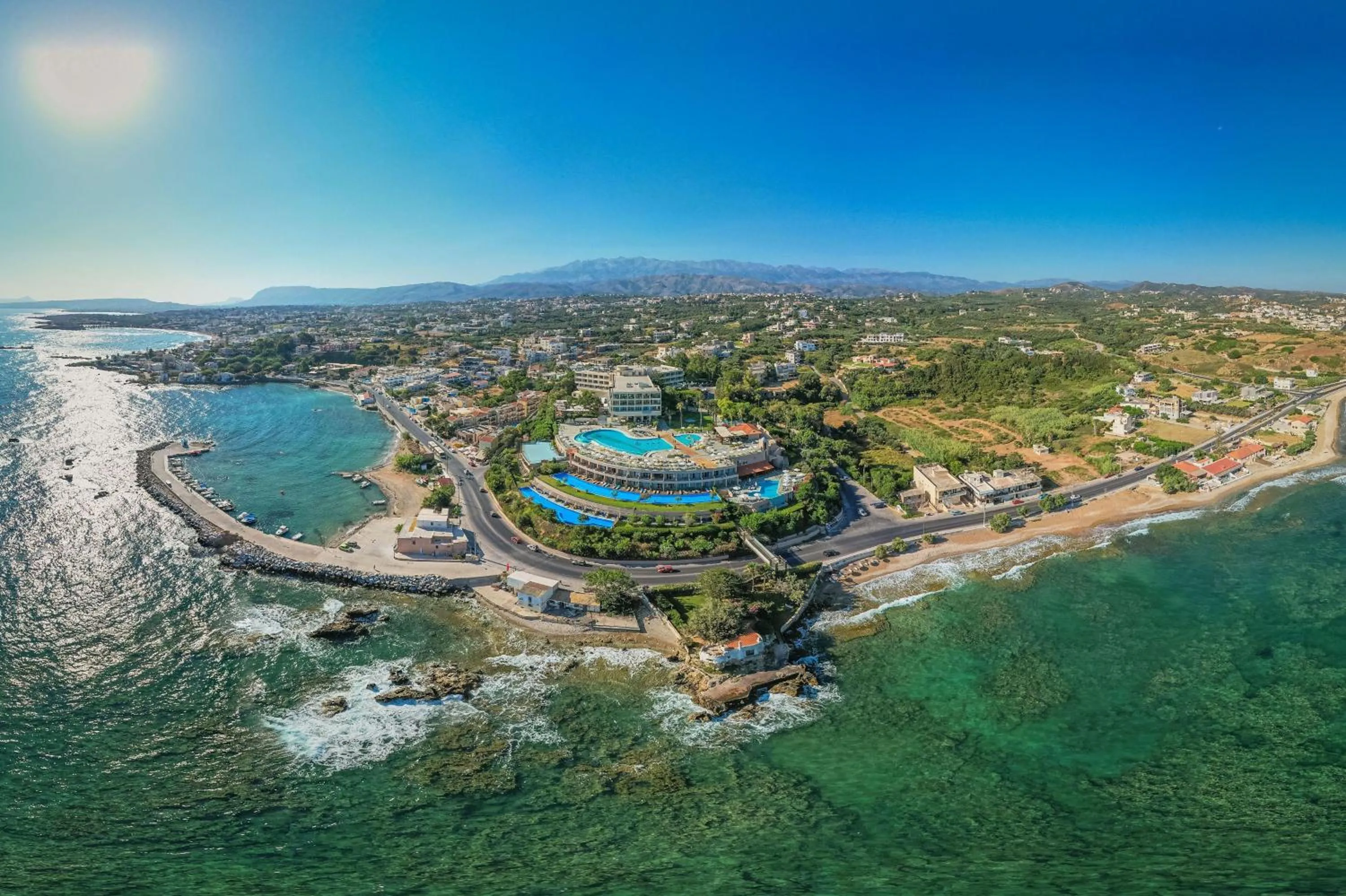 Property building in Leptos Panorama Hotel