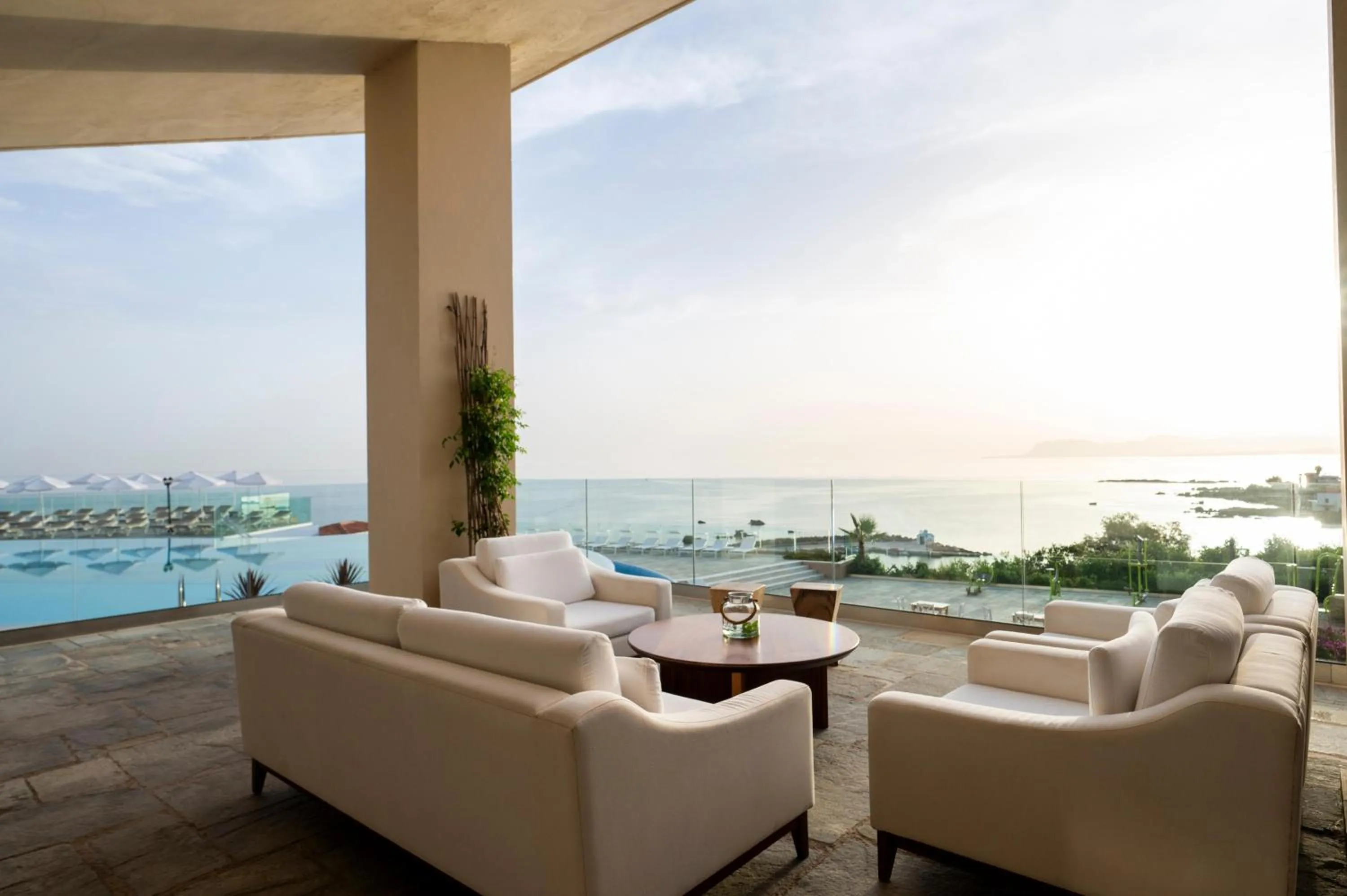 Balcony/Terrace in Leptos Panorama Hotel