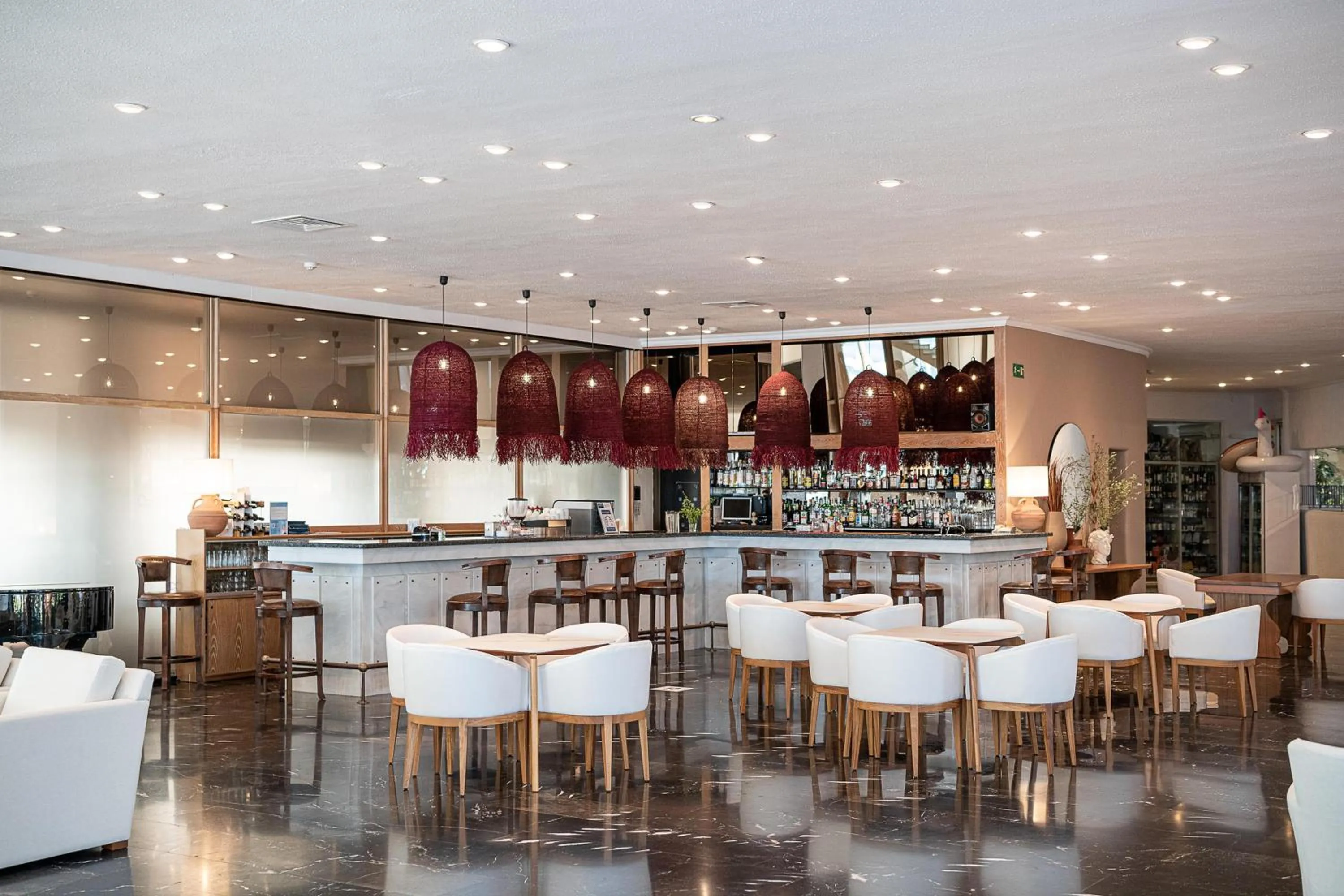 Lounge or bar in Leptos Panorama Hotel