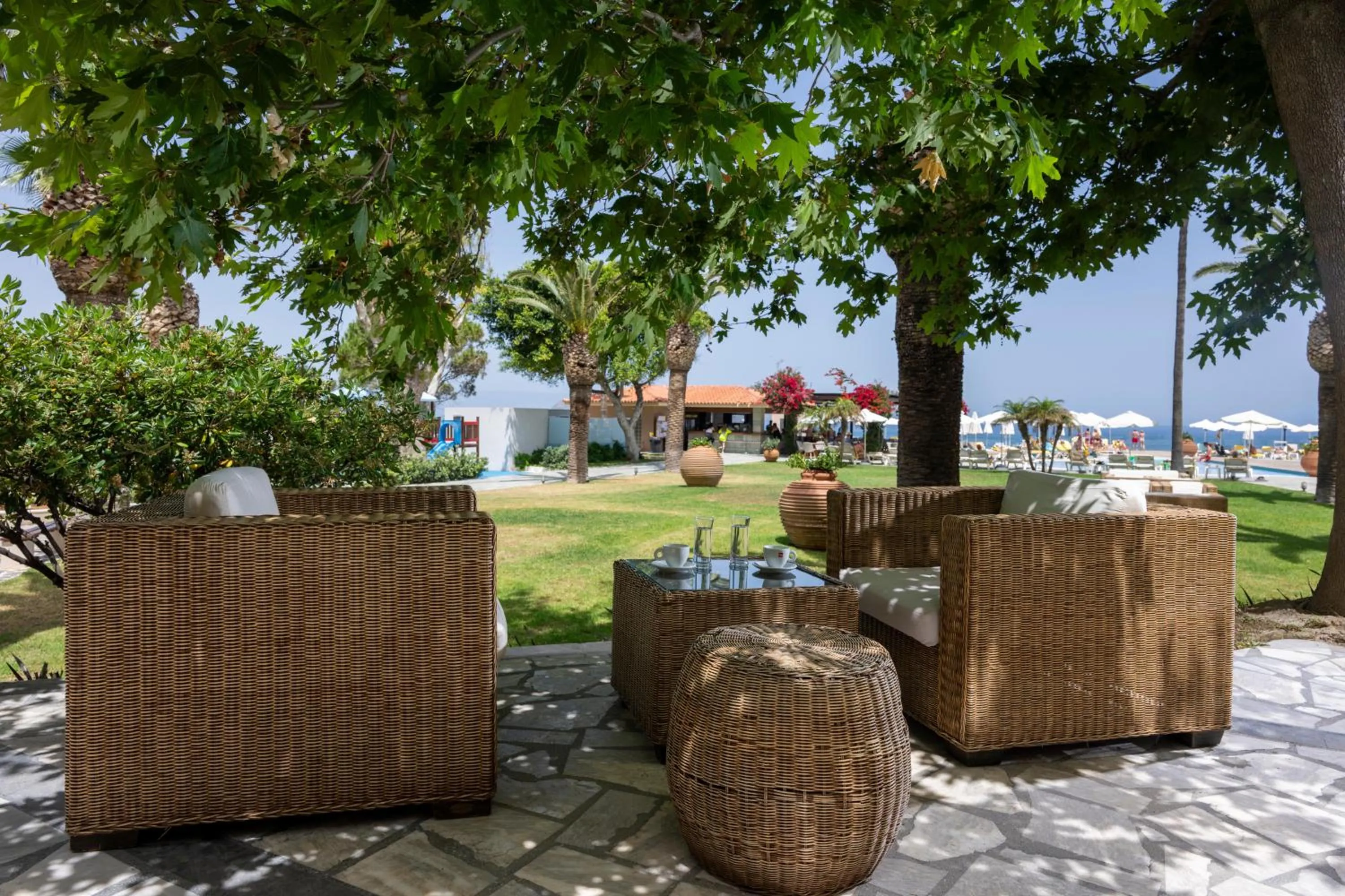 Balcony/Terrace in Leptos Panorama Hotel