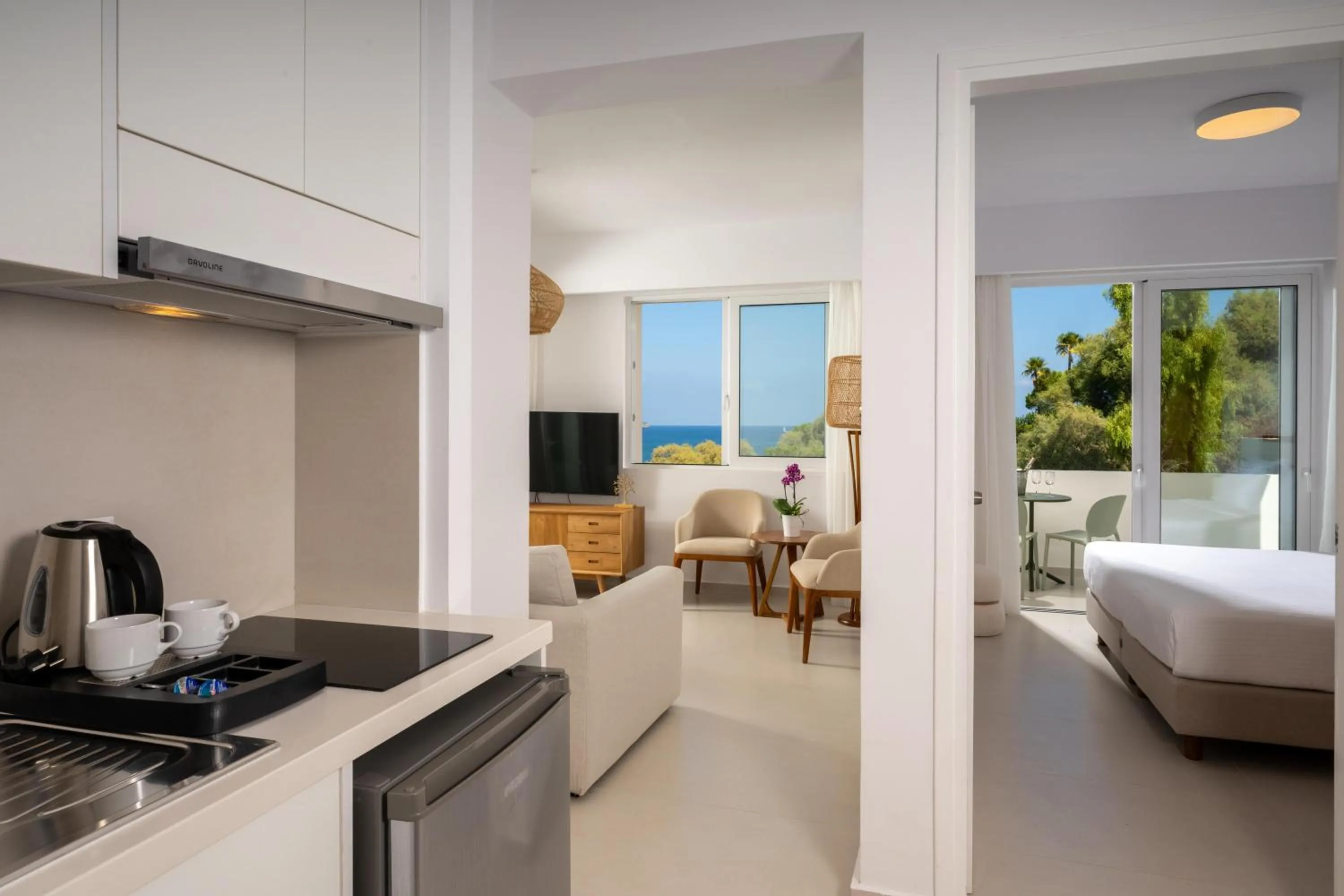 Photo of the whole room, Bed in Leptos Panorama Hotel