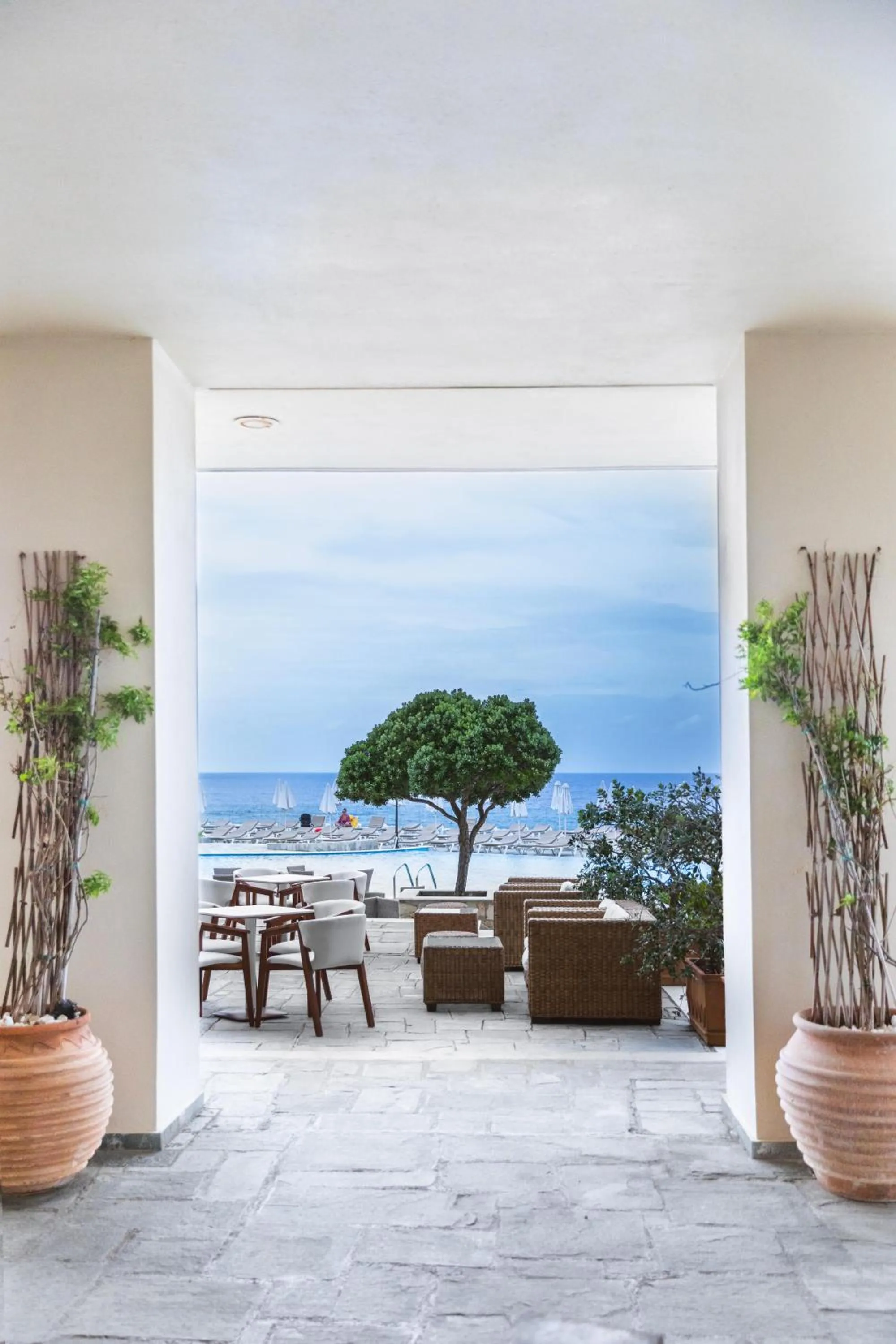 Balcony/Terrace in Leptos Panorama Hotel