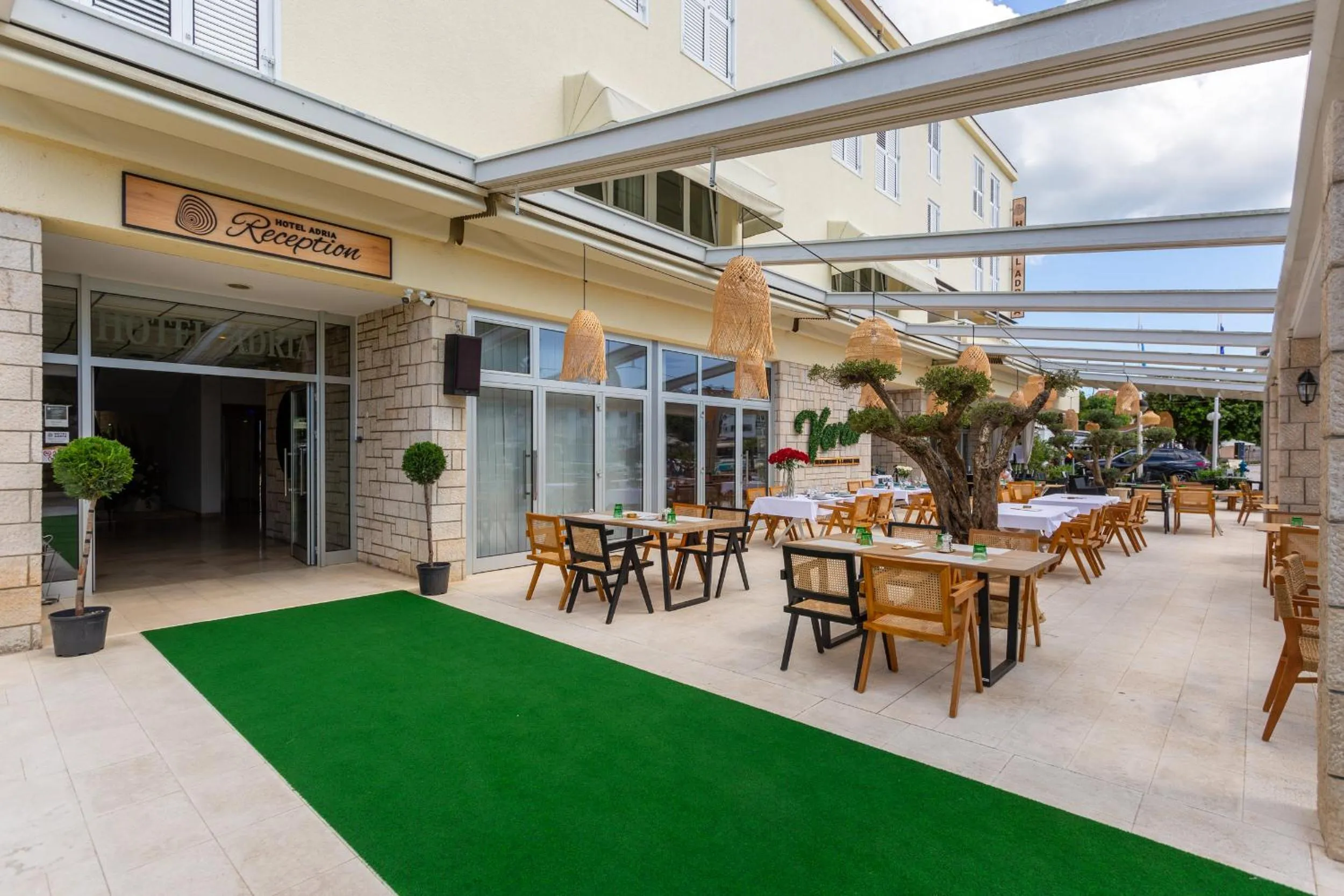 Property building in Hotel Adria