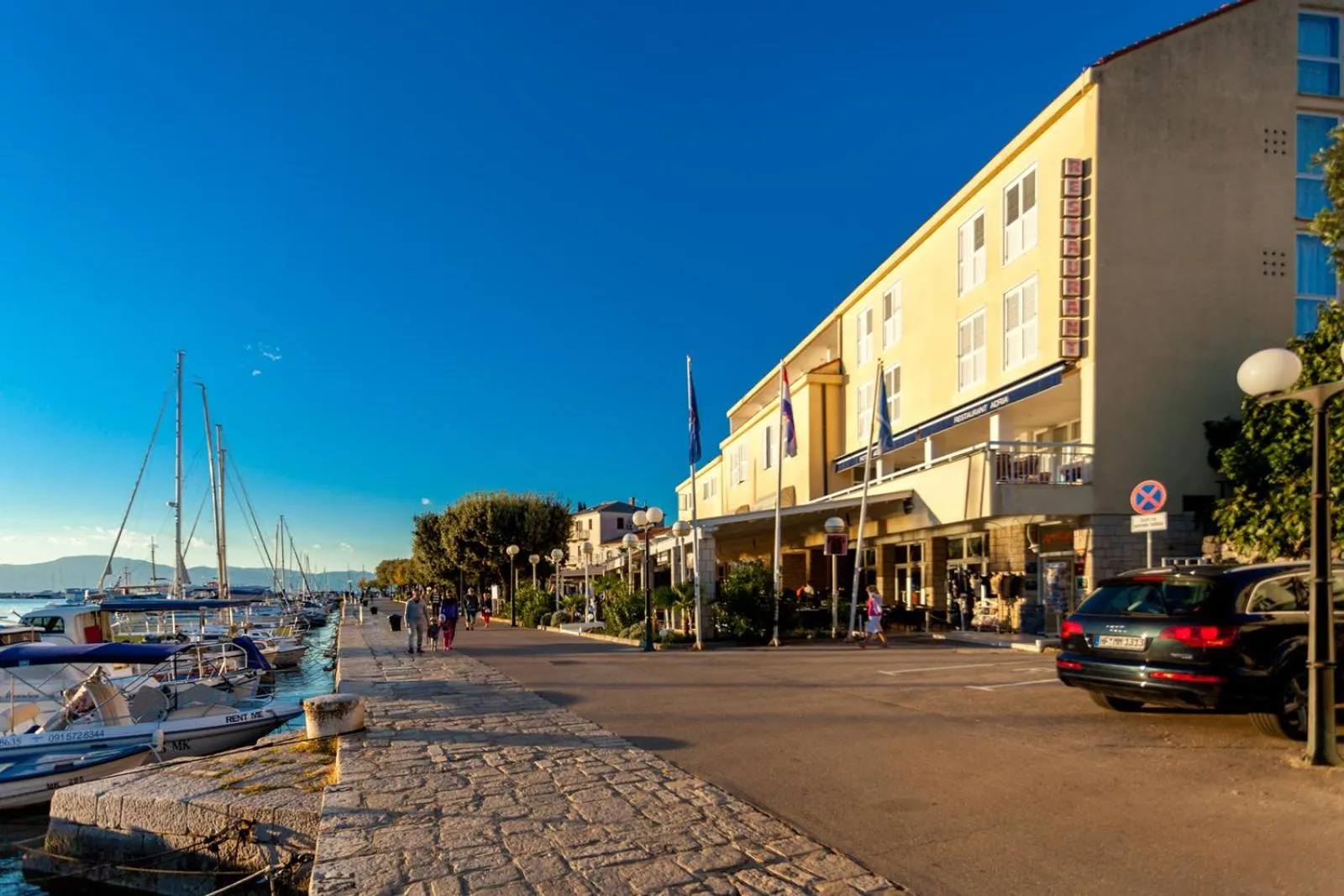 Property building in Hotel Adria