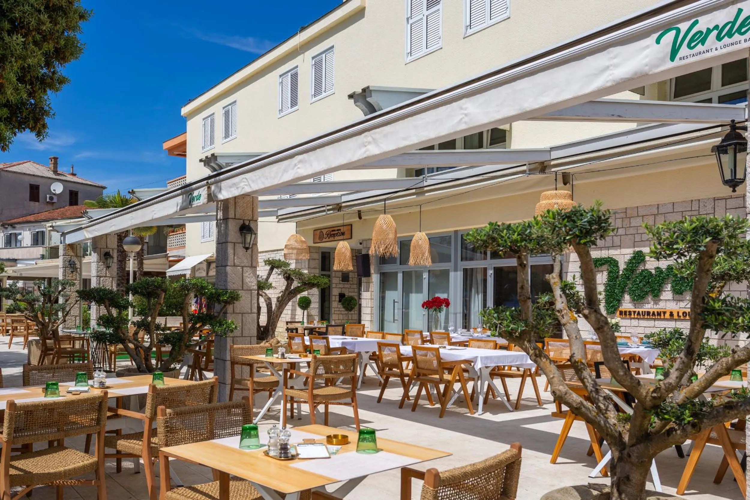 Property building in Hotel Adria