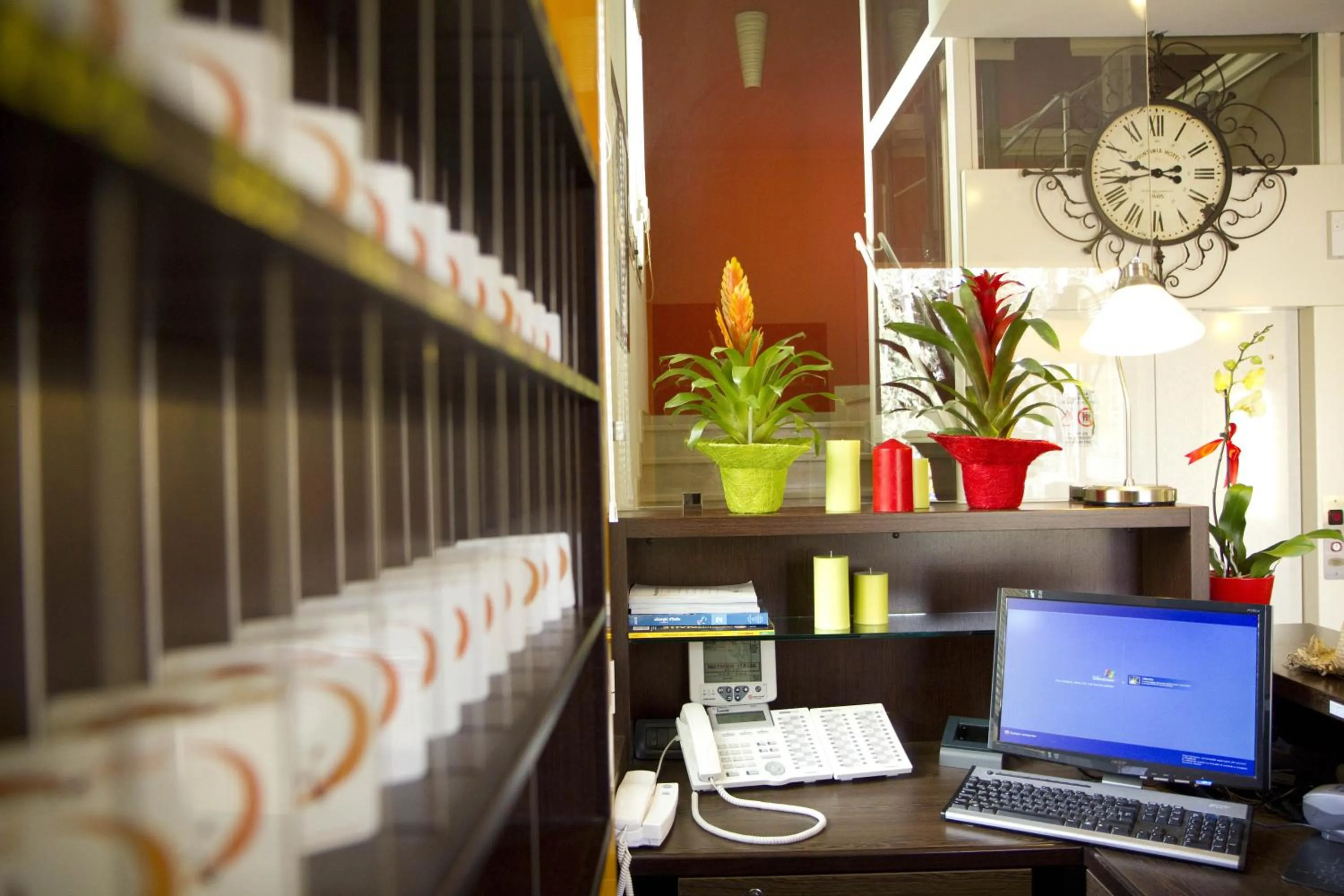 Lobby or reception in Hotel Alibi