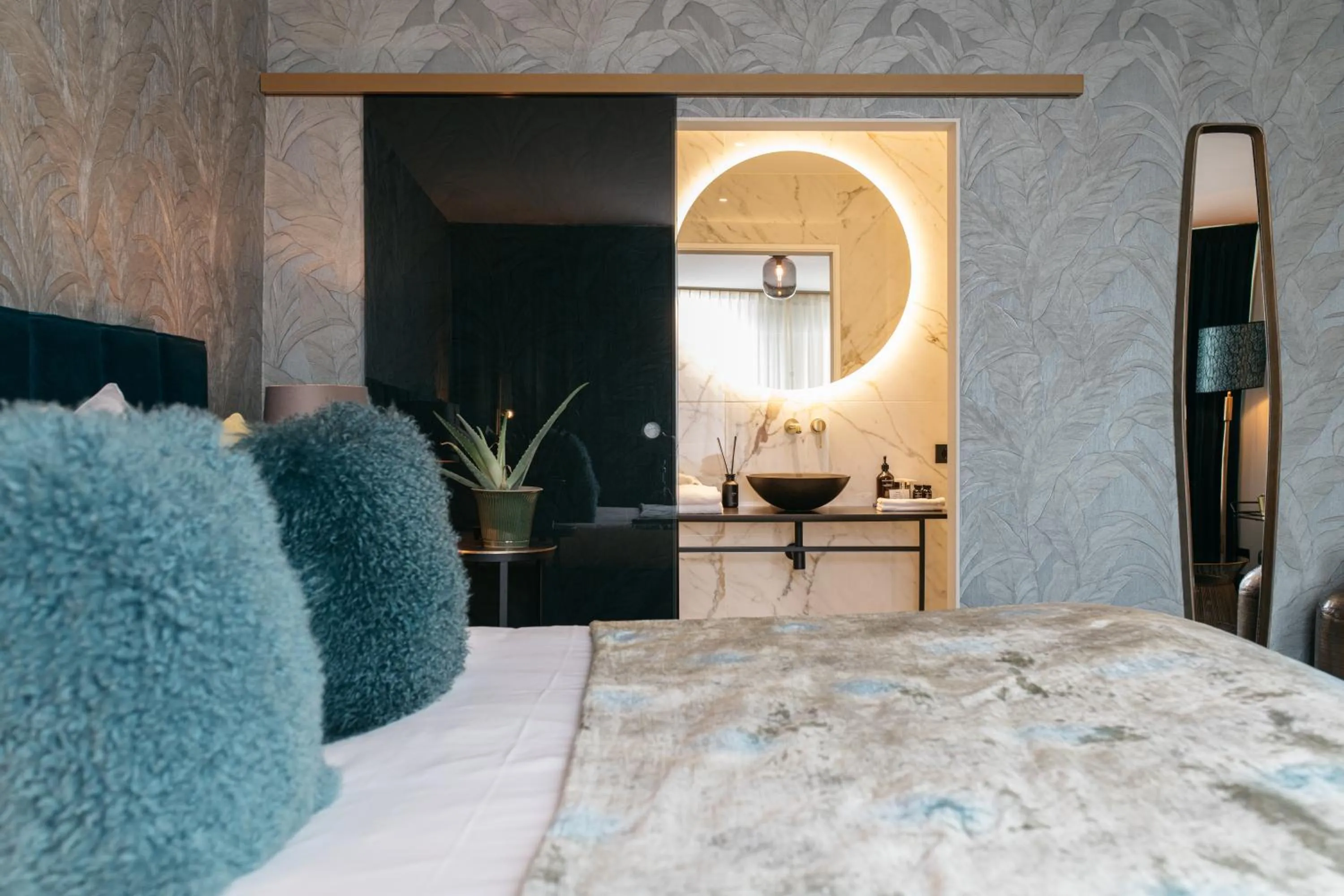 Bed in Hotel Britannique