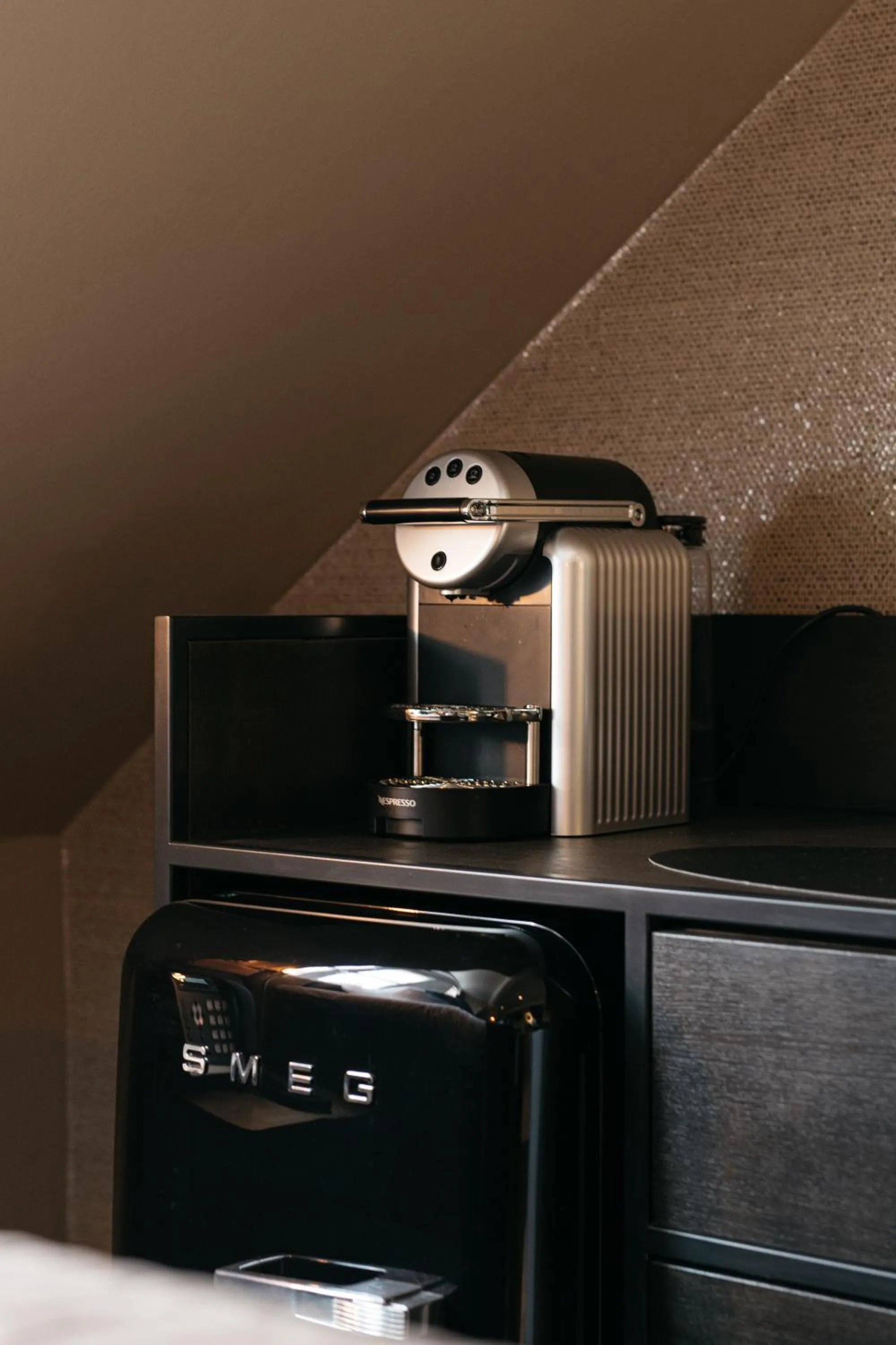 Coffee/tea facilities in Hotel Britannique