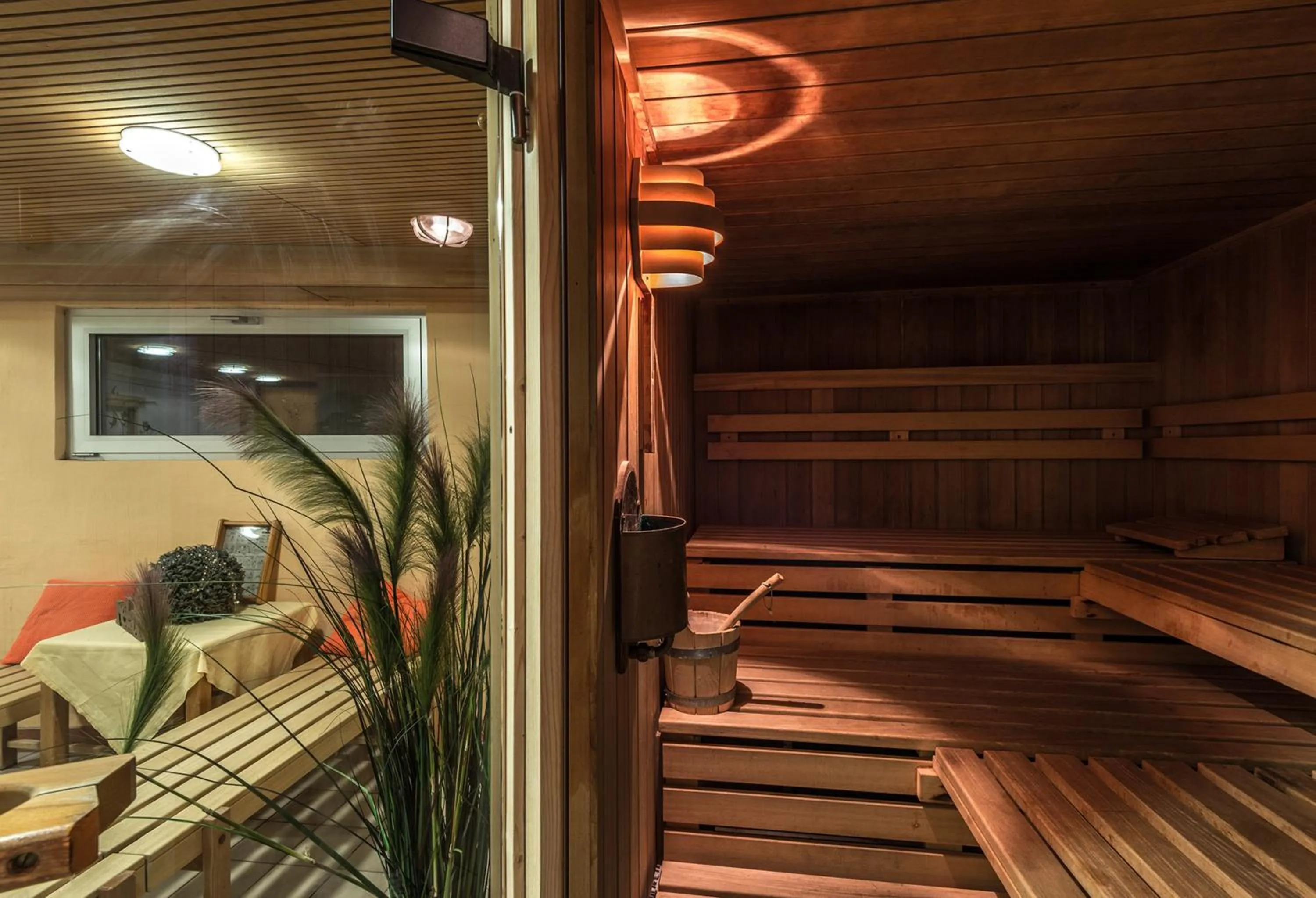Sauna in Hotel Restaurant Bänklialp