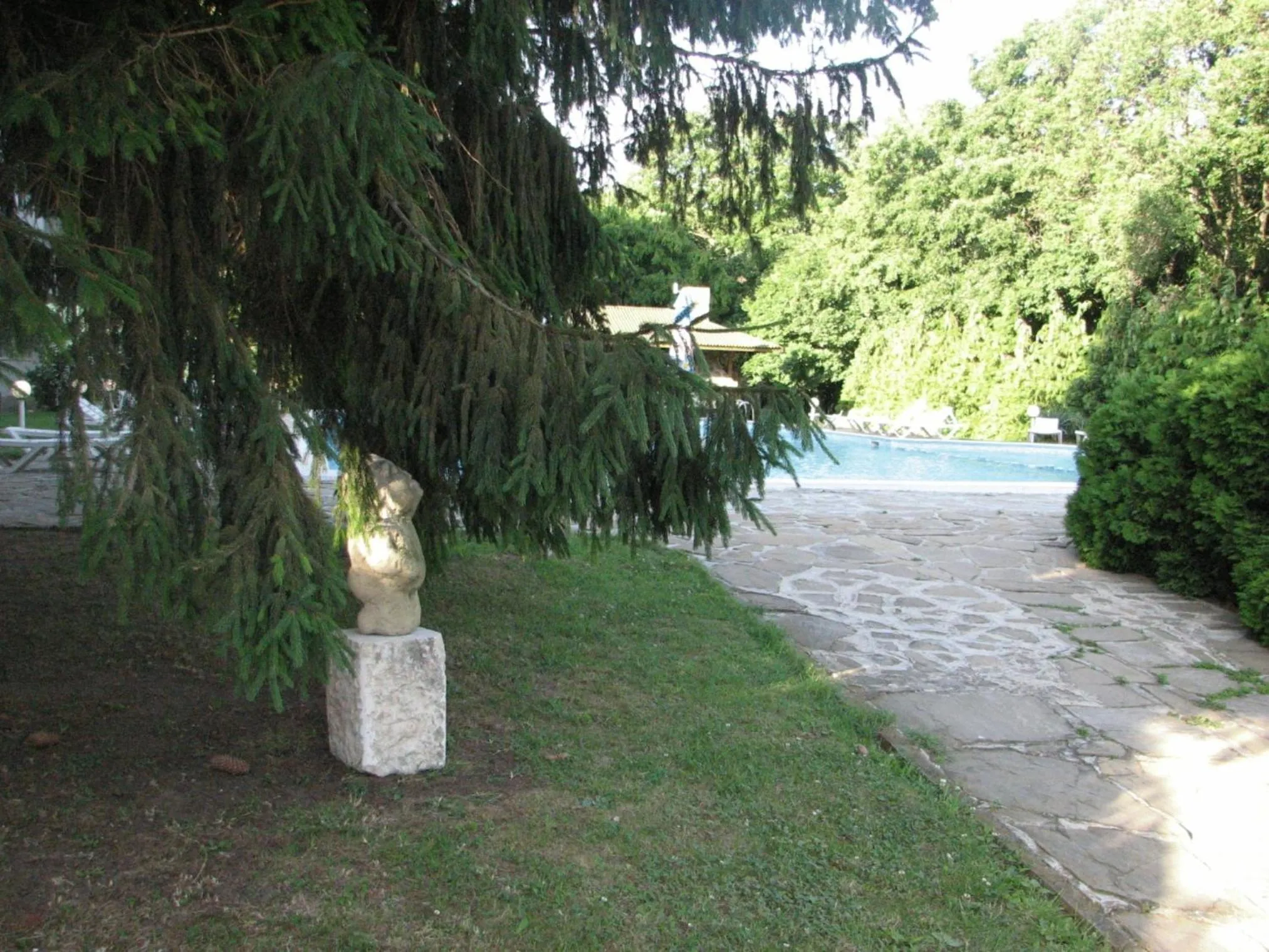 Garden in Hotel Horizont