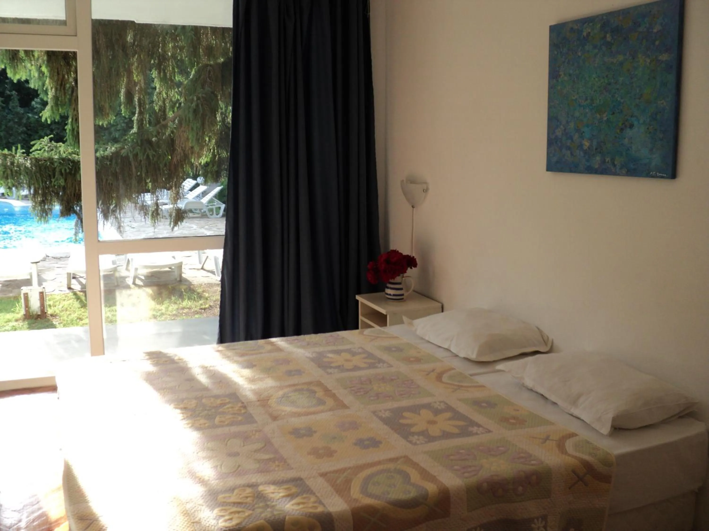 Bed in Hotel Horizont