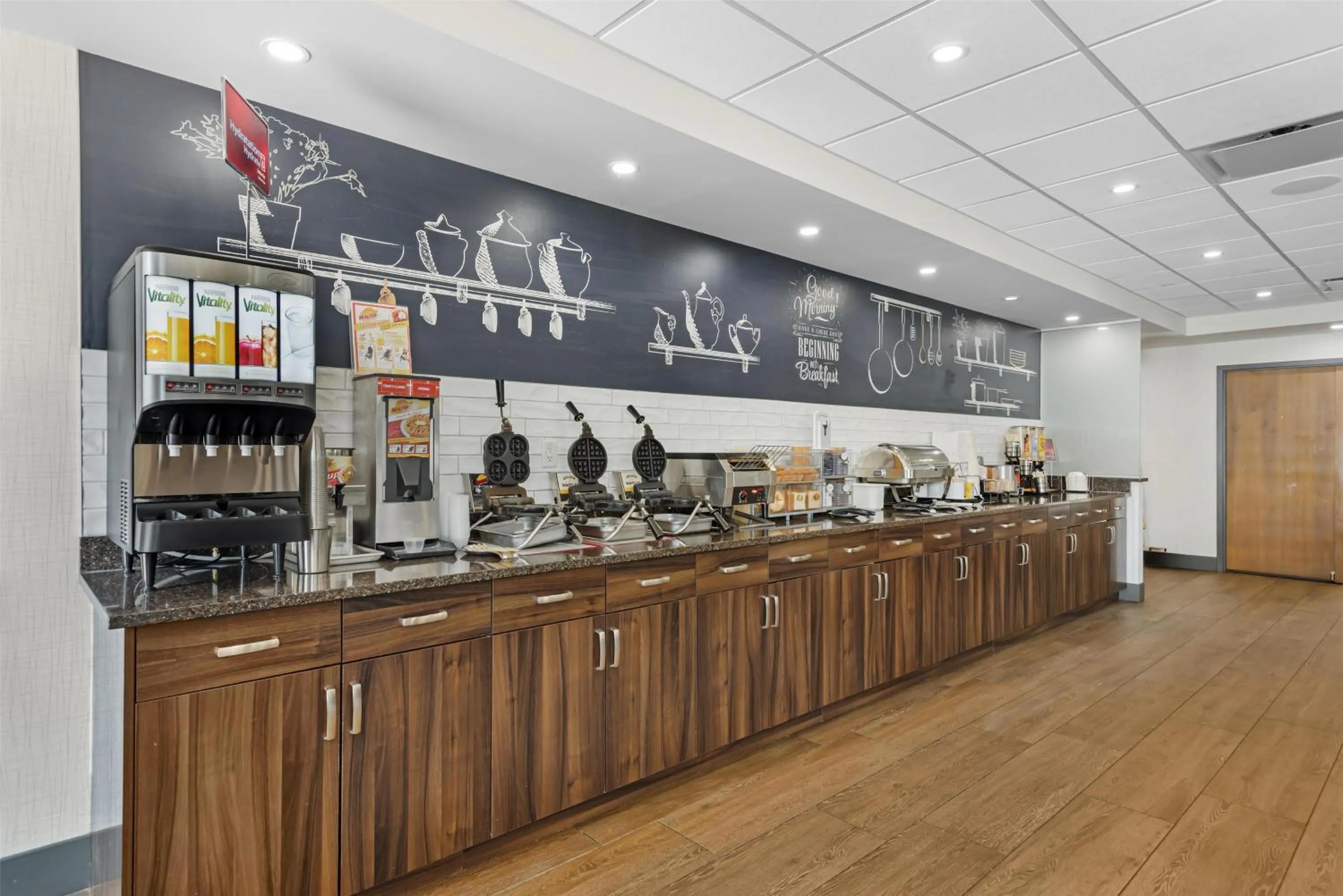 Breakfast in Best Western Plus Suites Downtown Calgary