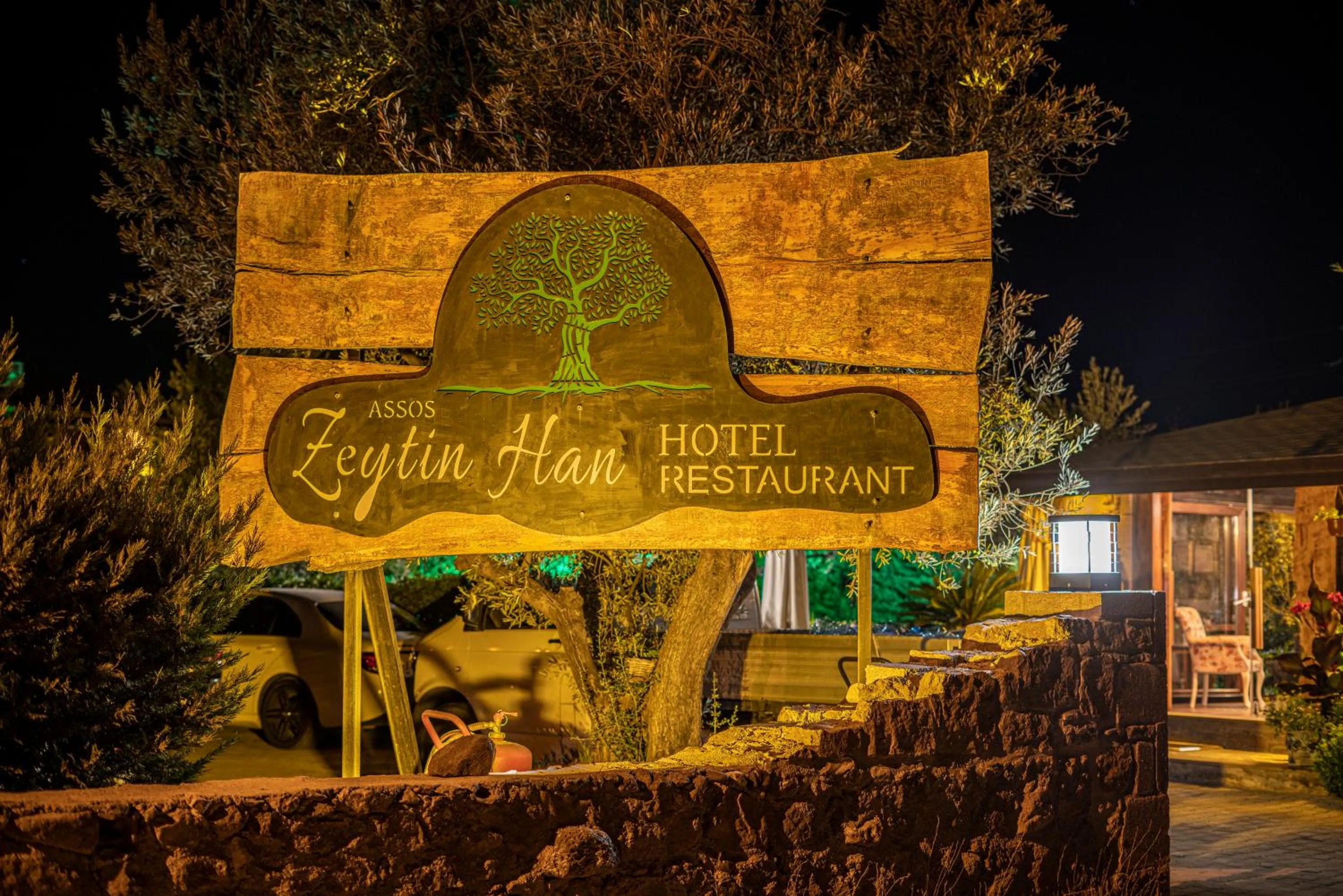 Property logo or sign in Assos Zeyti̇n Han Special Class Hotel Adults only 12
