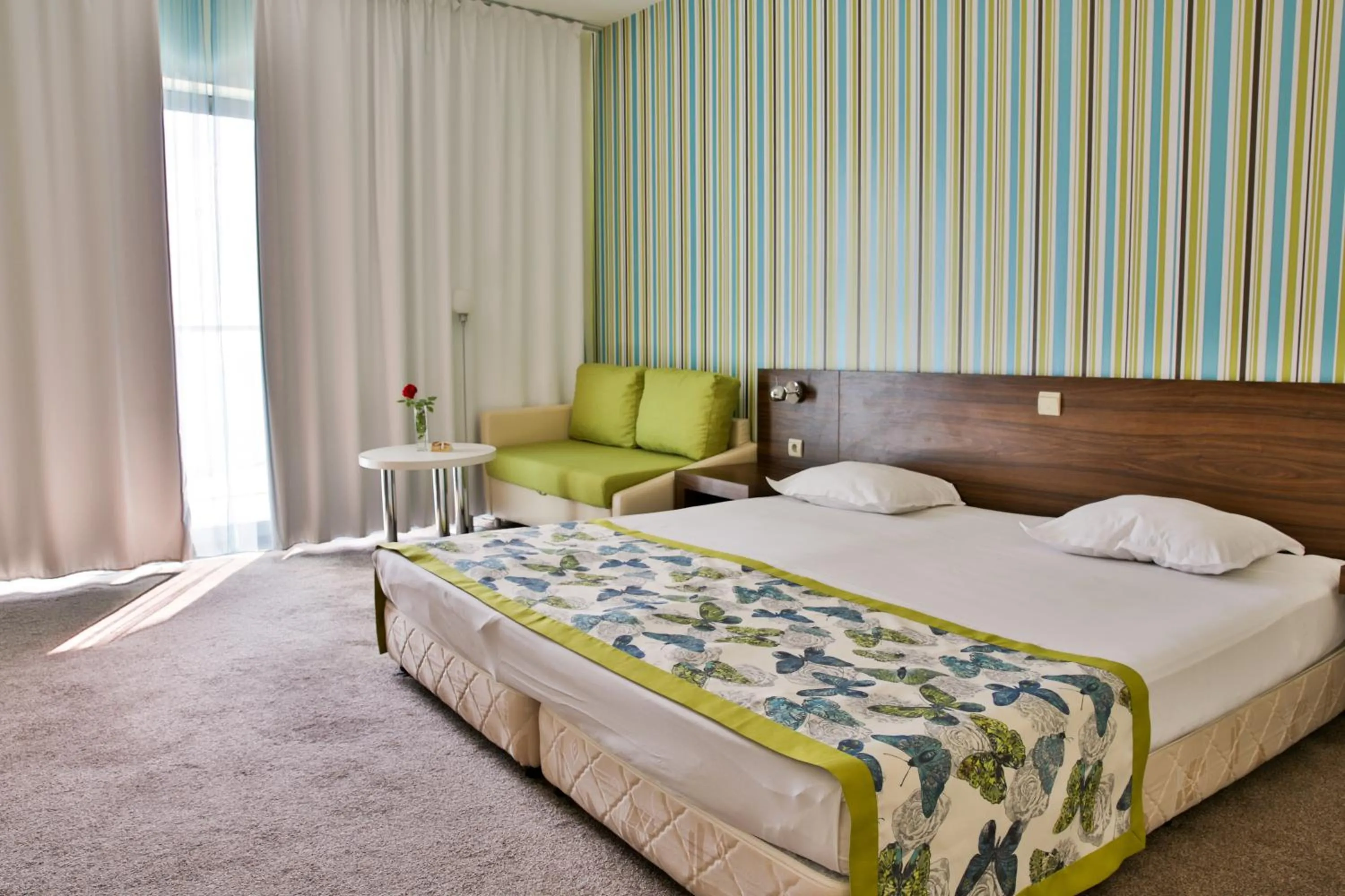 Bed in Golden Beach Park Hotel - All inclusive