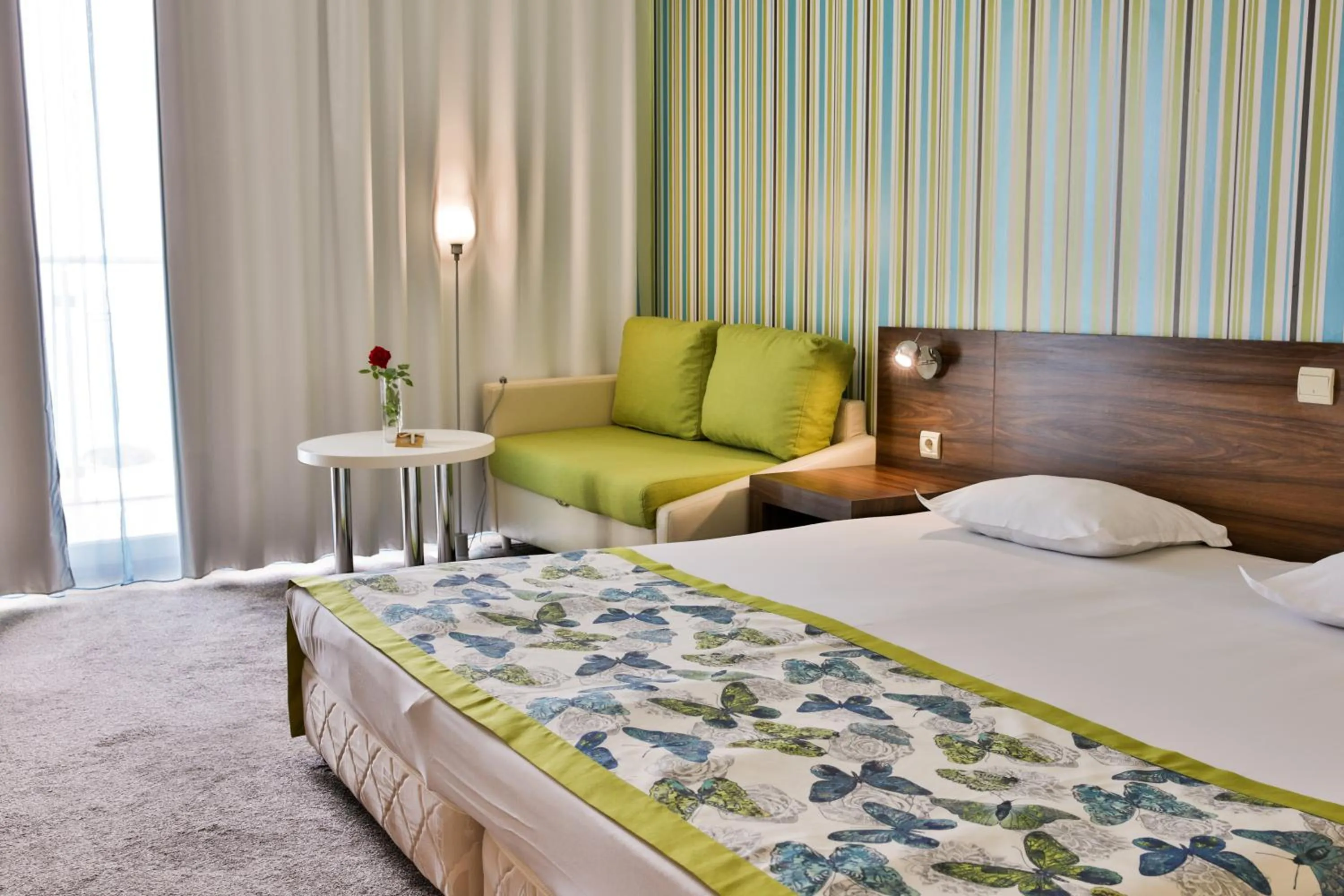Bed in Golden Beach Park Hotel - All inclusive