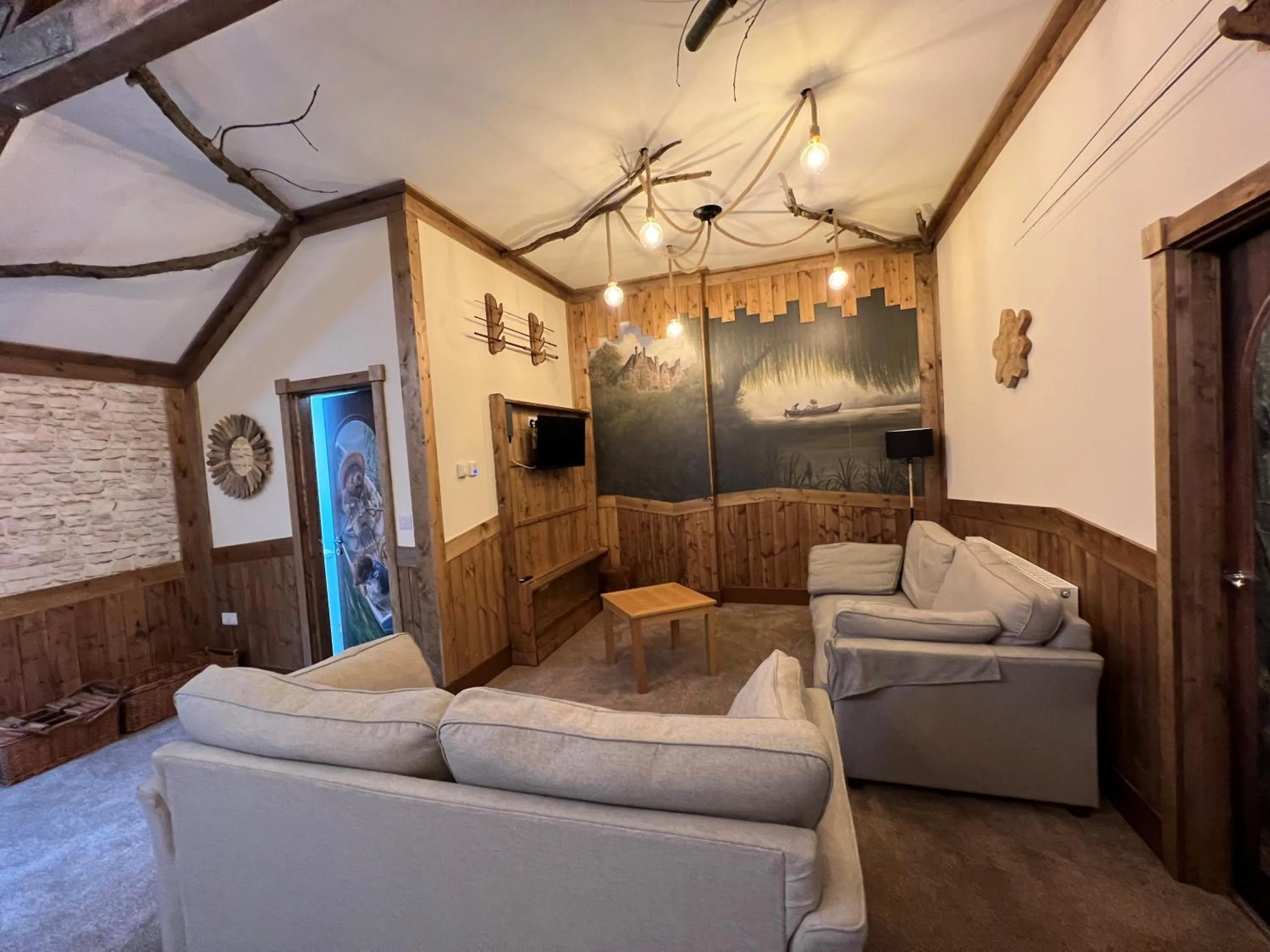 Living room in Explorers Retreat Matlock Bath