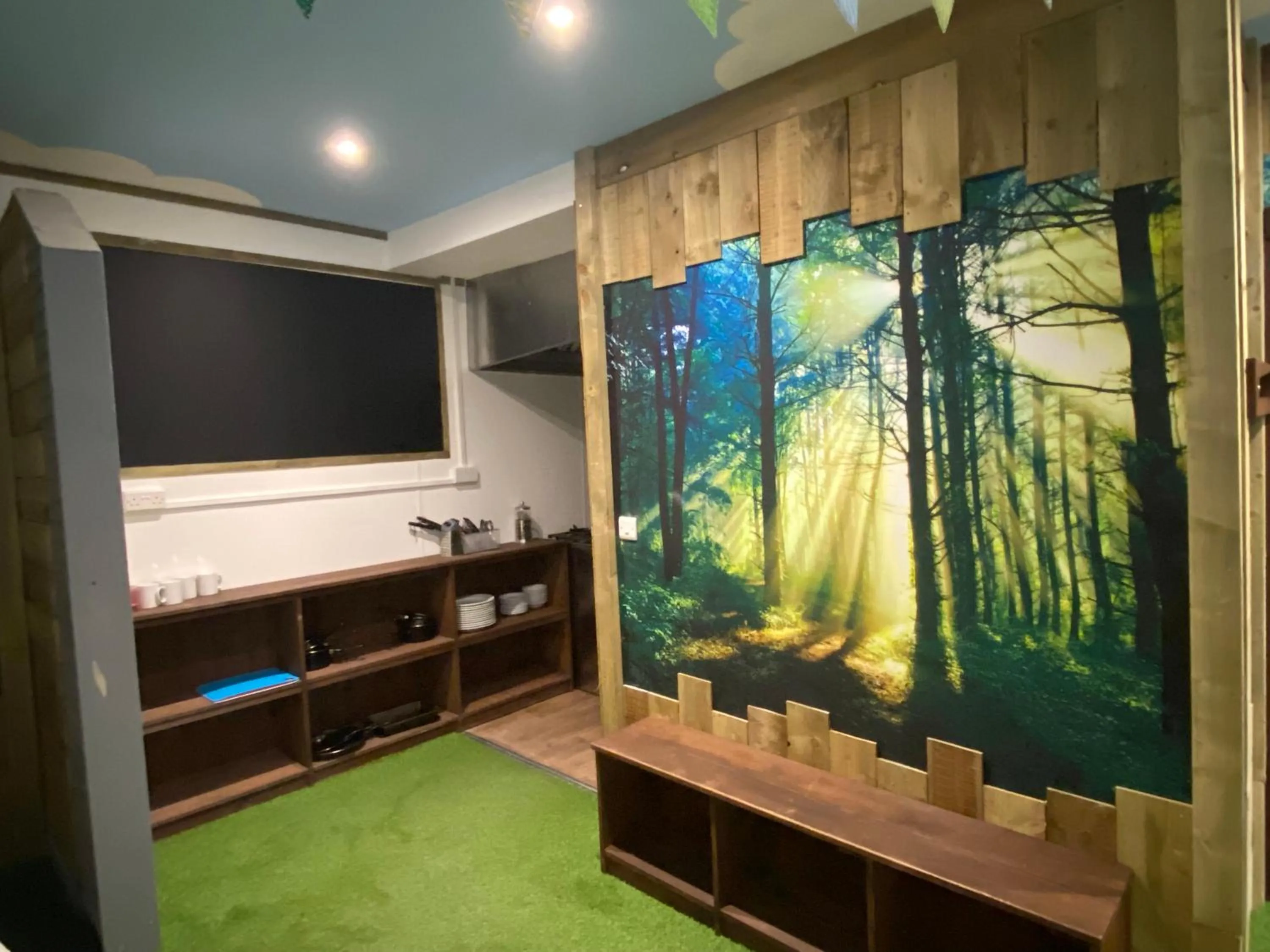 kitchen in Explorers Retreat Matlock Bath