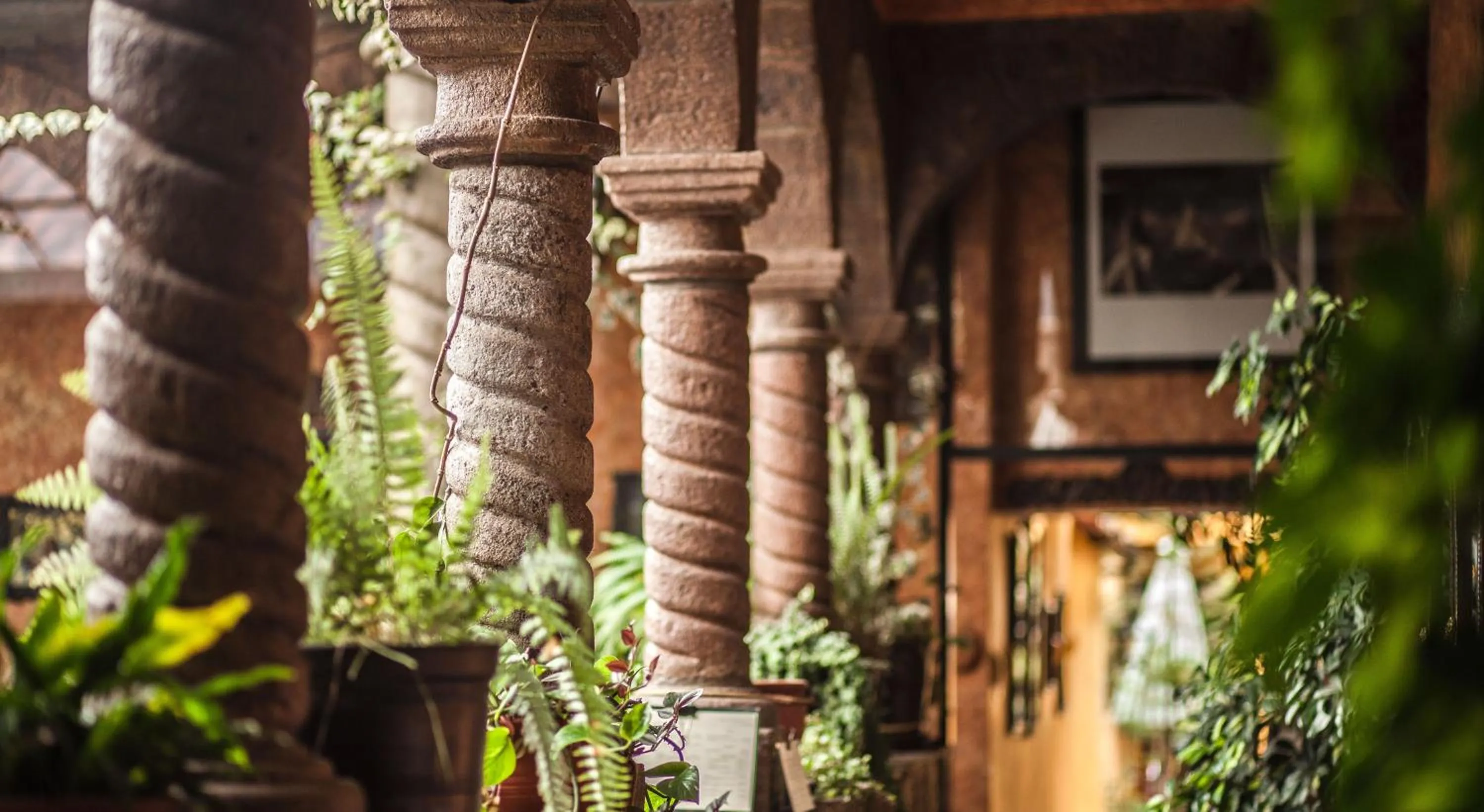 Patio in Andean Wings Boutique Hotel