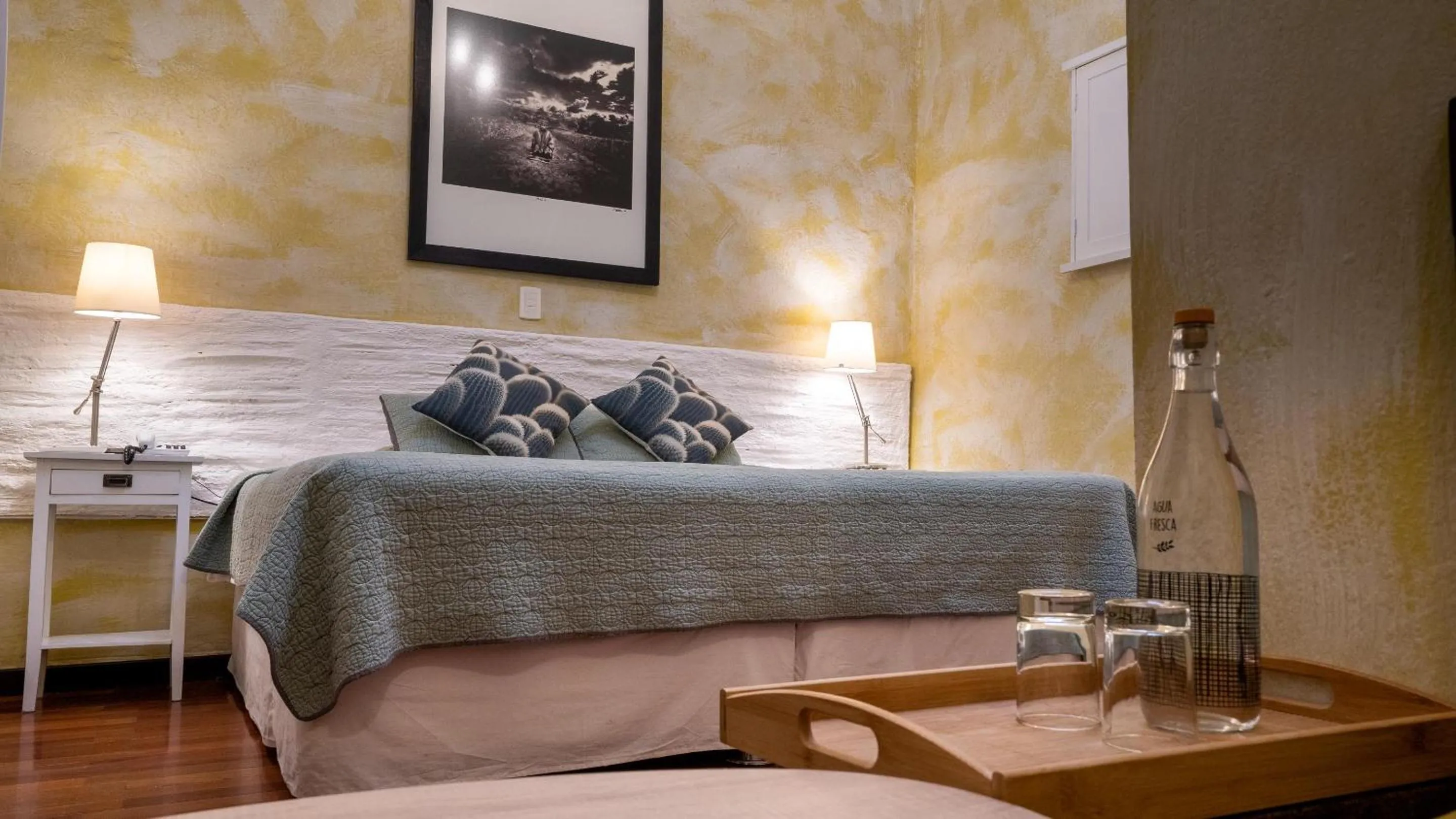 Bed in Andean Wings Boutique Hotel