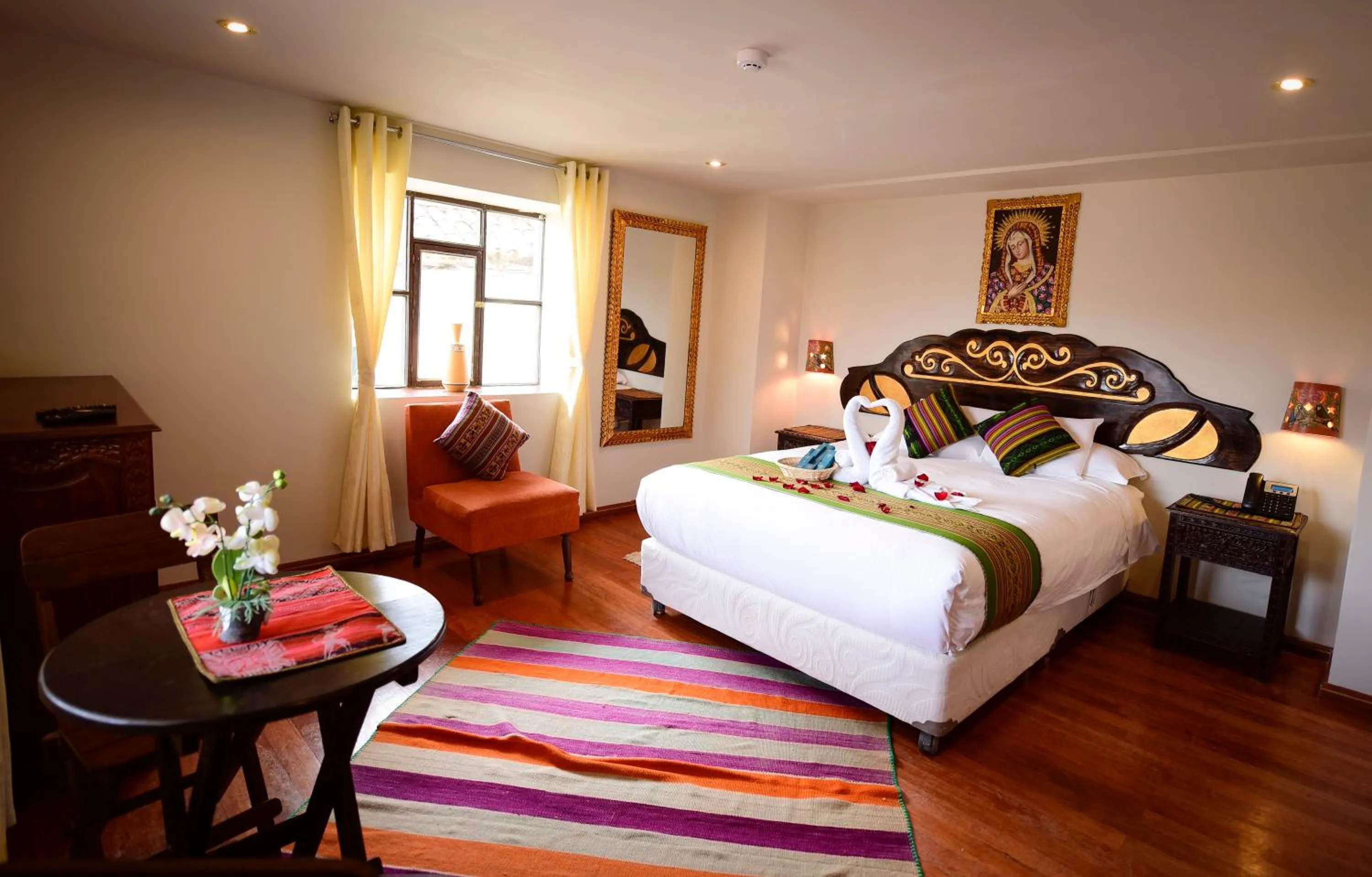 Photo of the whole room, Bed in Hotel Boutique Gold Garden