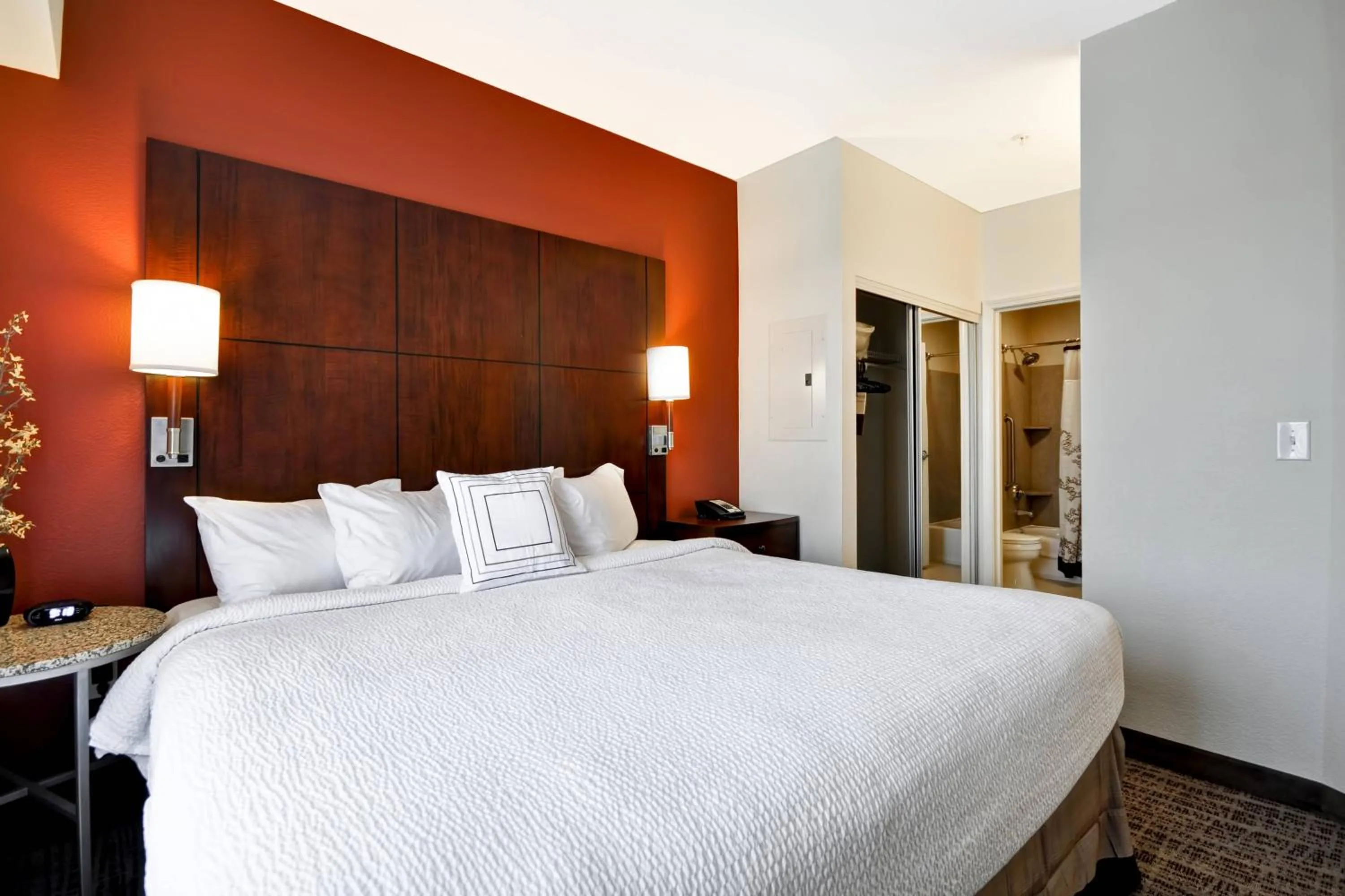 Bedroom, Bed in Residence Inn by Marriott Gulfport-Biloxi Airport