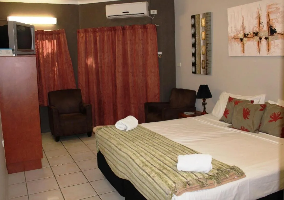 Bed in Bohemia Resort Cairns