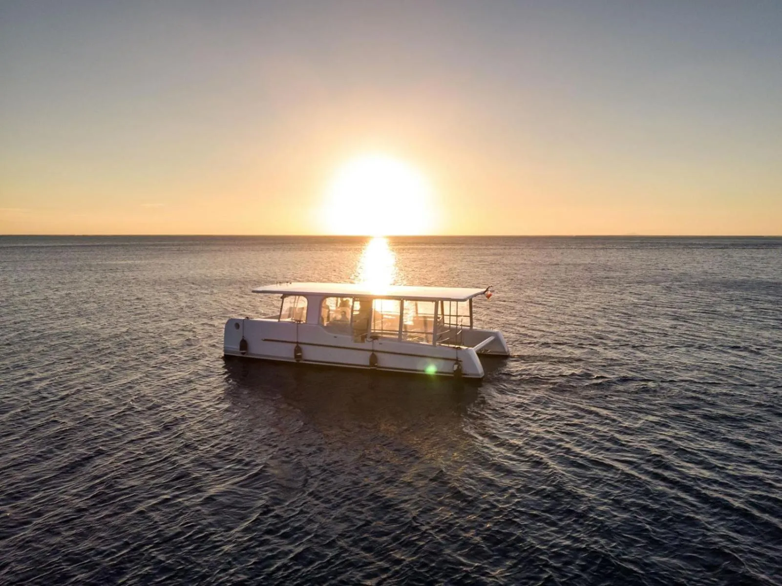 Sunset in Le Bora Bora by Pearl Resorts