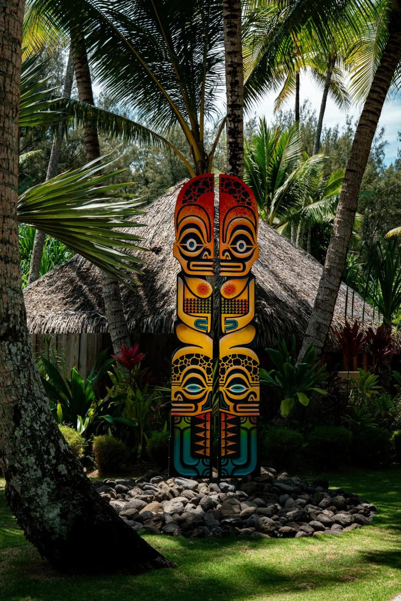 Garden in Le Bora Bora by Pearl Resorts