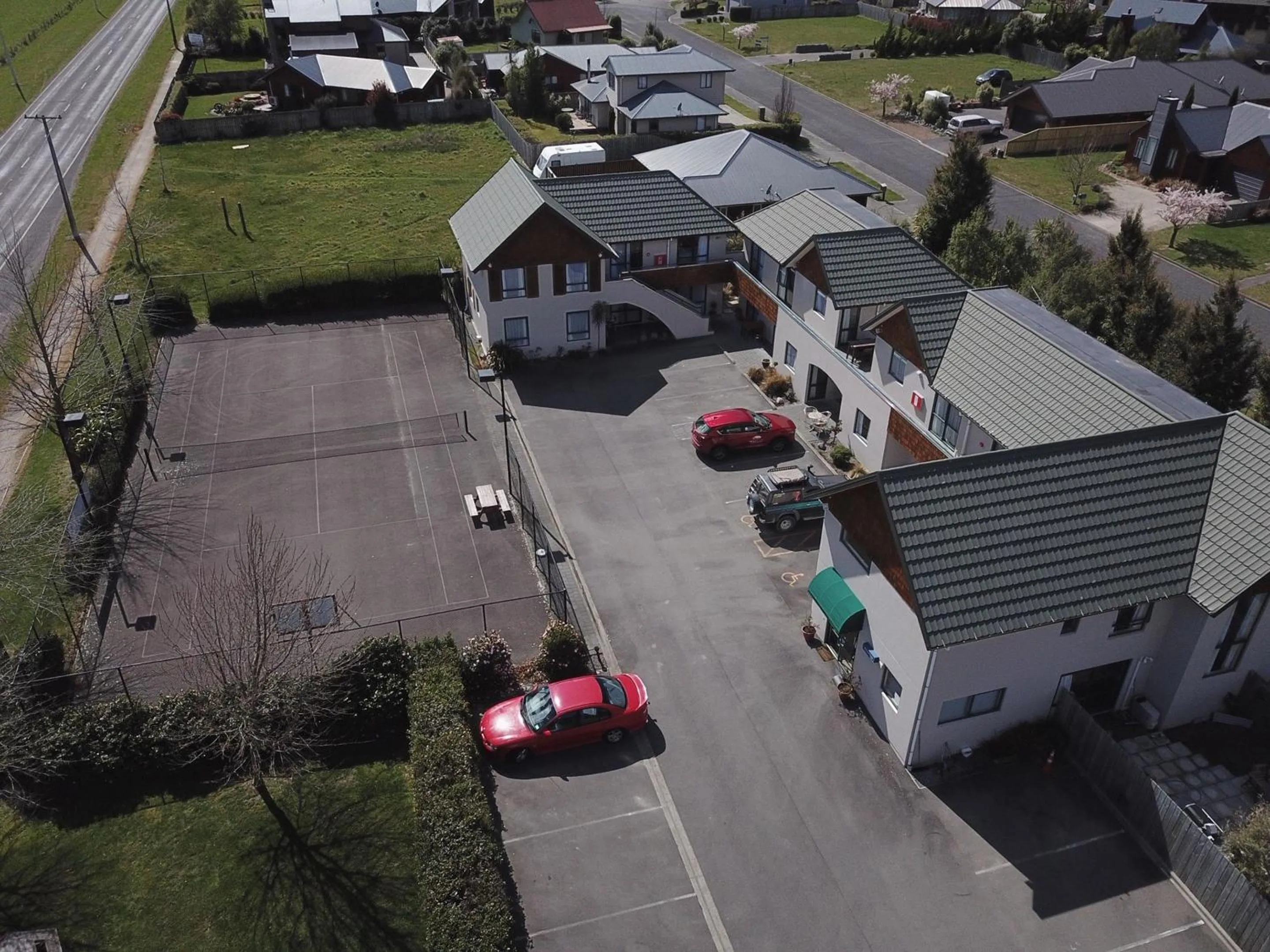 Bird's eye view in Bella Vista Hanmer Springs