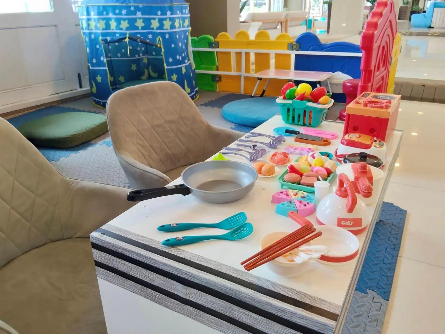 Children play ground in Royal Phala Cliff Beach Resort