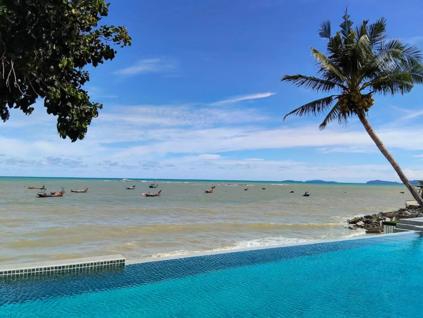 Swimming pool in Royal Phala Cliff Beach Resort